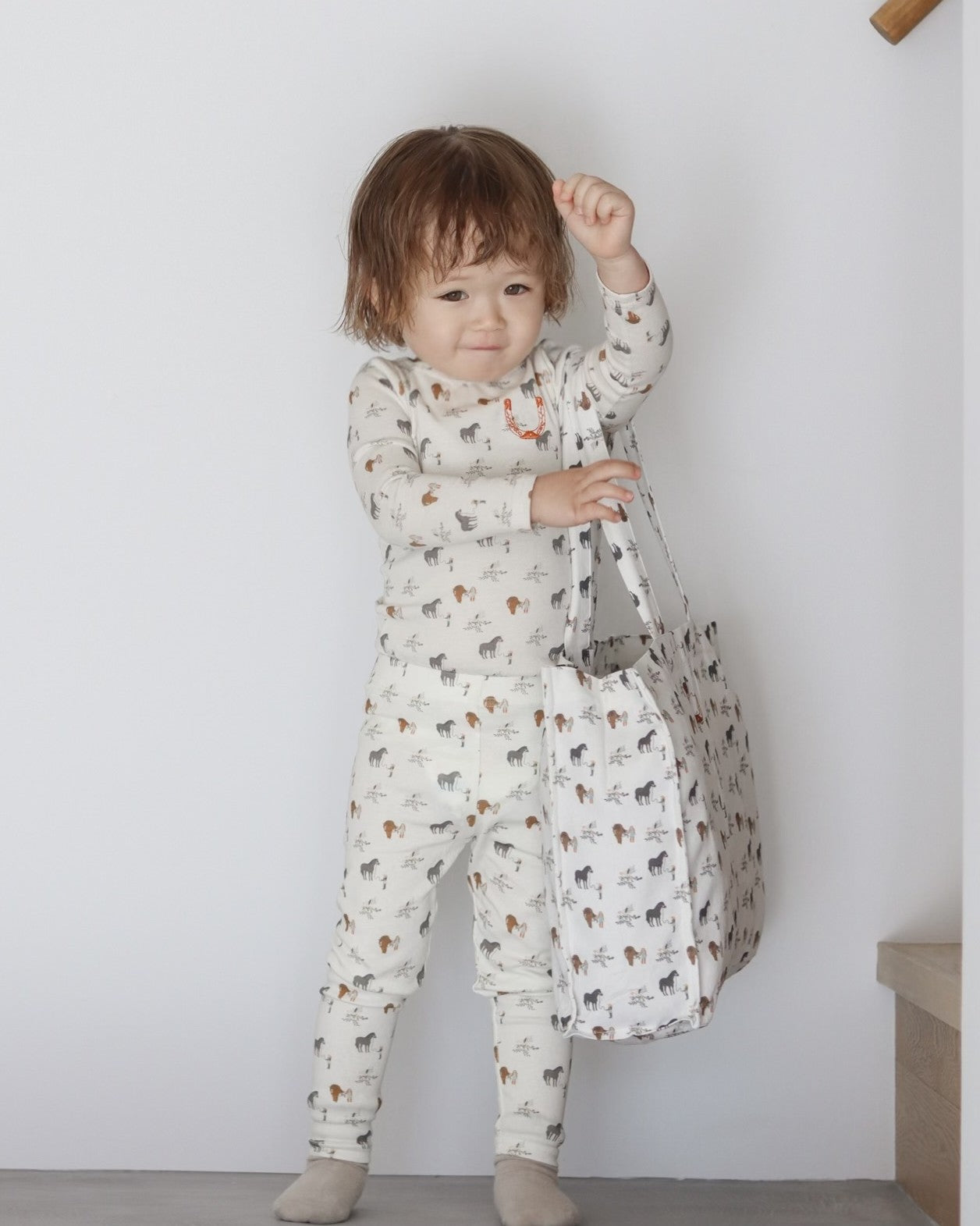 __e.s.75さんオリジナル企画 Little Horses Tote