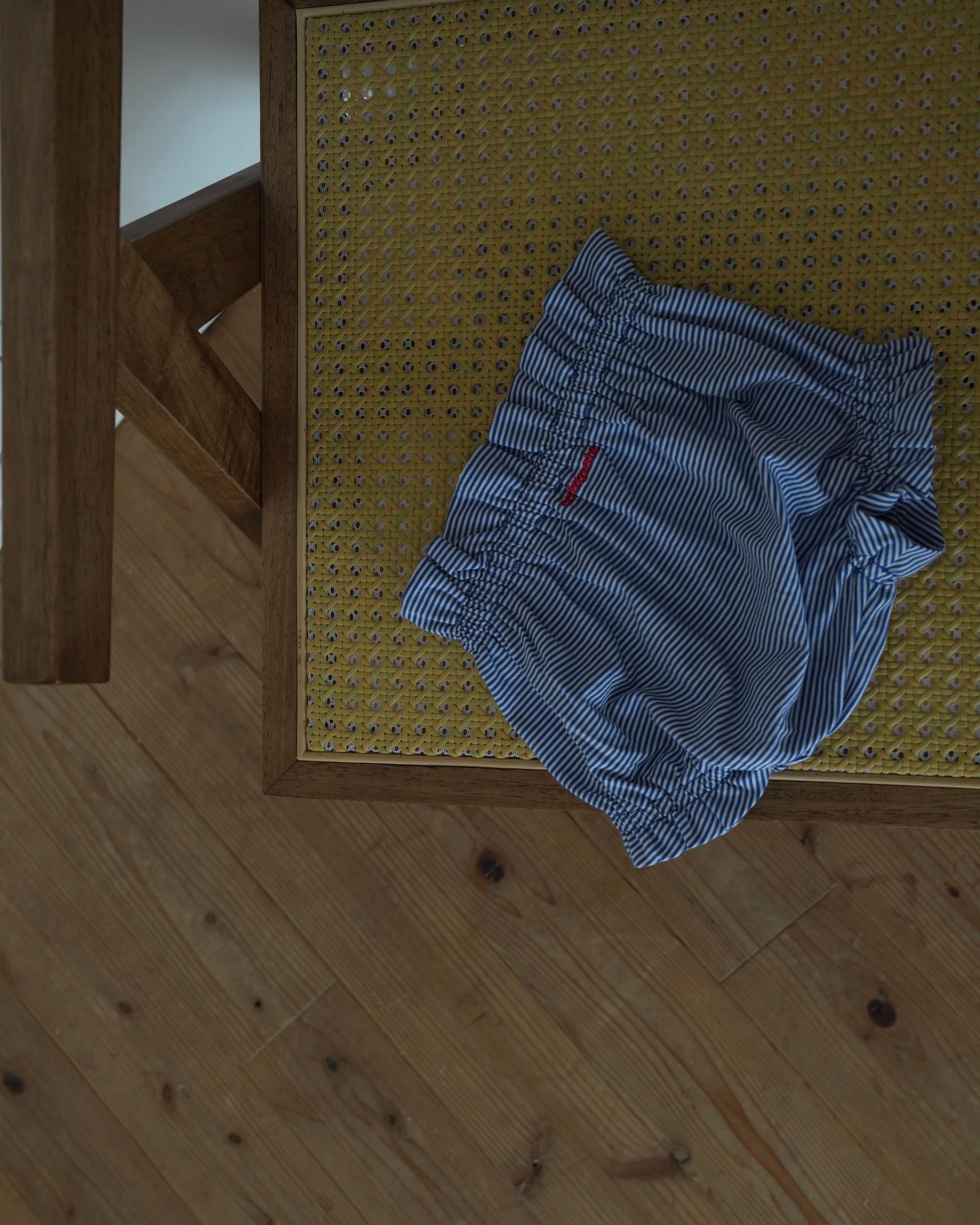 camilapole Petit Stripe Bloomer – Blue