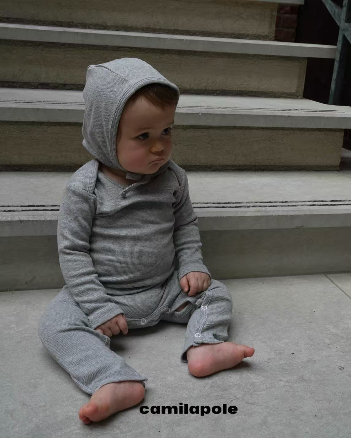 【CAMILAPOLE】LITTLE MOUSE RIB COVERALL
