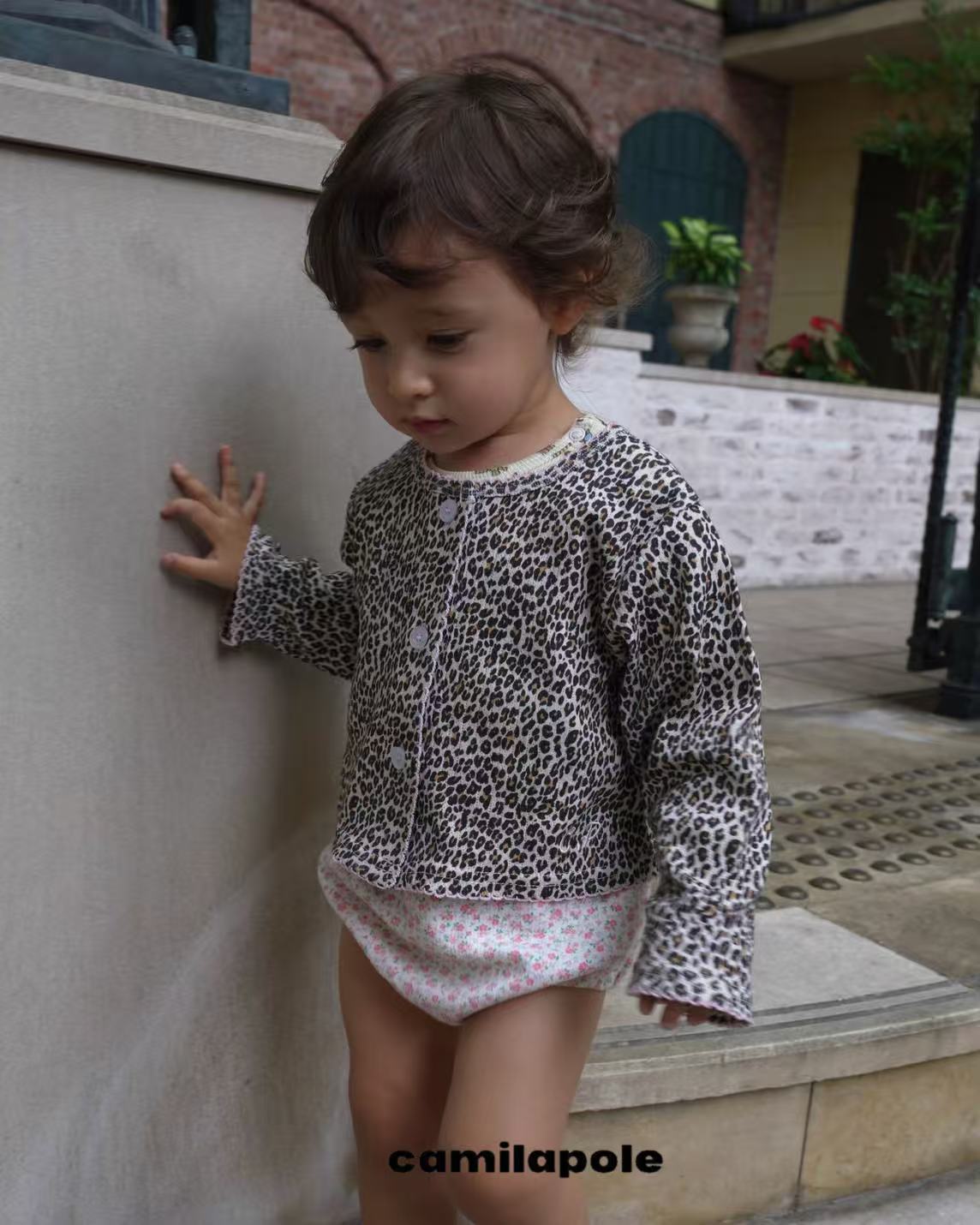 【CAMILAPOLE】LITTLE LEOPARD CARDIGAN / KIDS