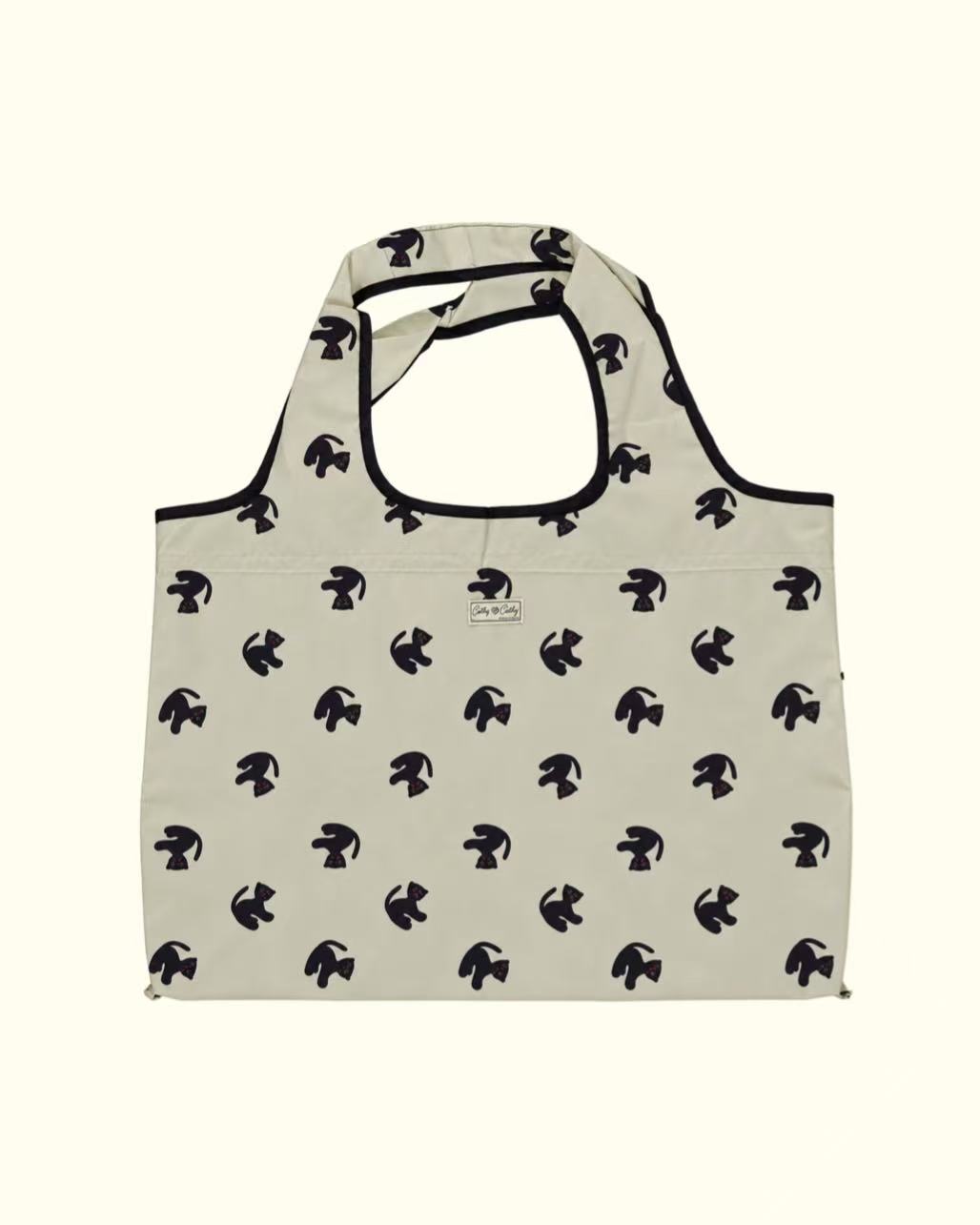 【POPUP先行/10.16 NEW】Catty&Catty LITTLE CAT CLUB MARKET ECO BAG