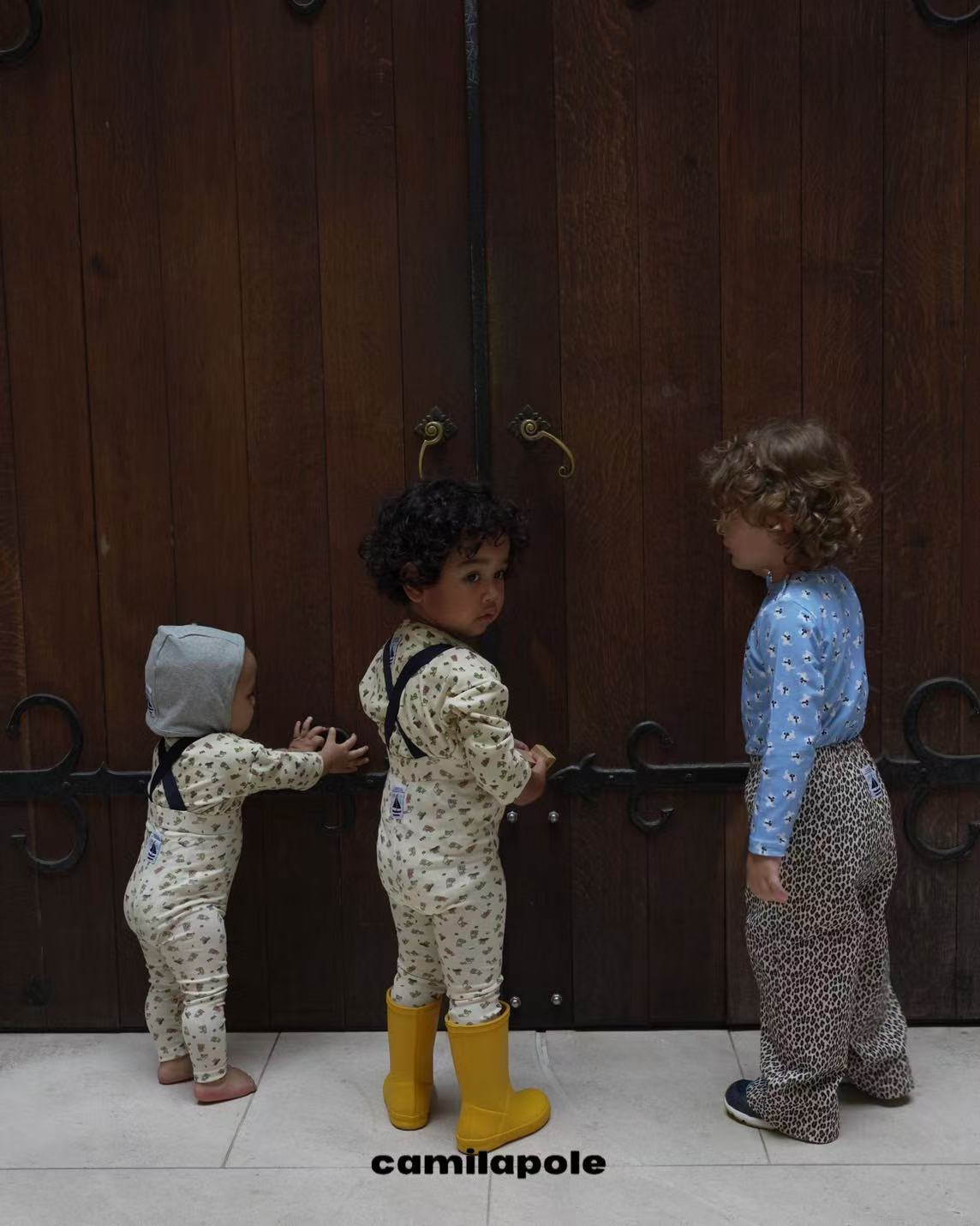【CAMILAPOLE】PETIT TEDDY SUSPENDER LEGGINGS