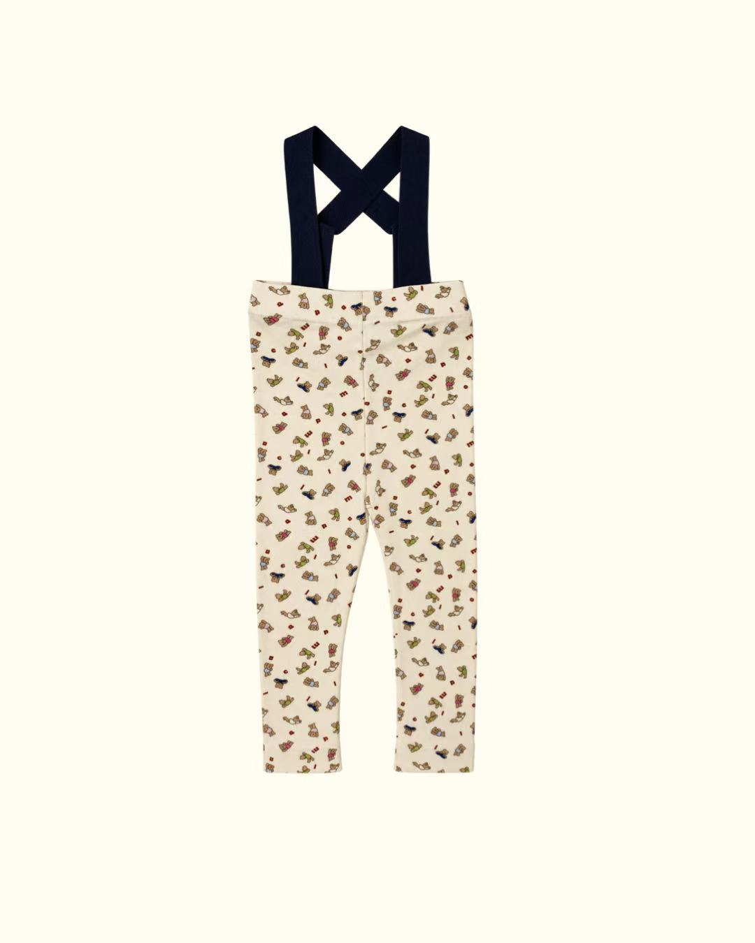 【CAMILAPOLE】PETIT TEDDY SUSPENDER LEGGINGS