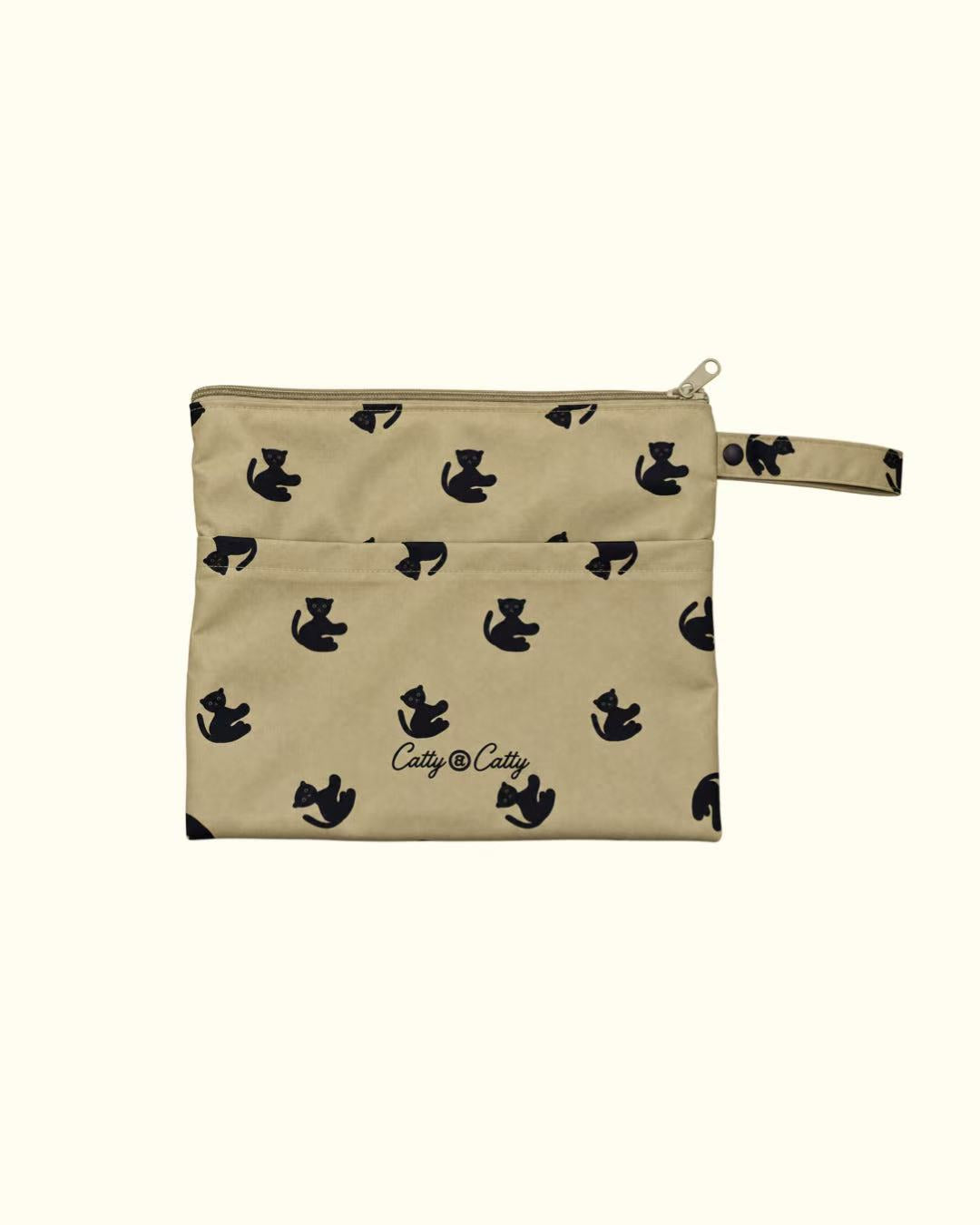【POPUP先行/10.16 NEW】Catty&Catty LITTLE CAT CLUB WATERPROOF MULTI POUCH