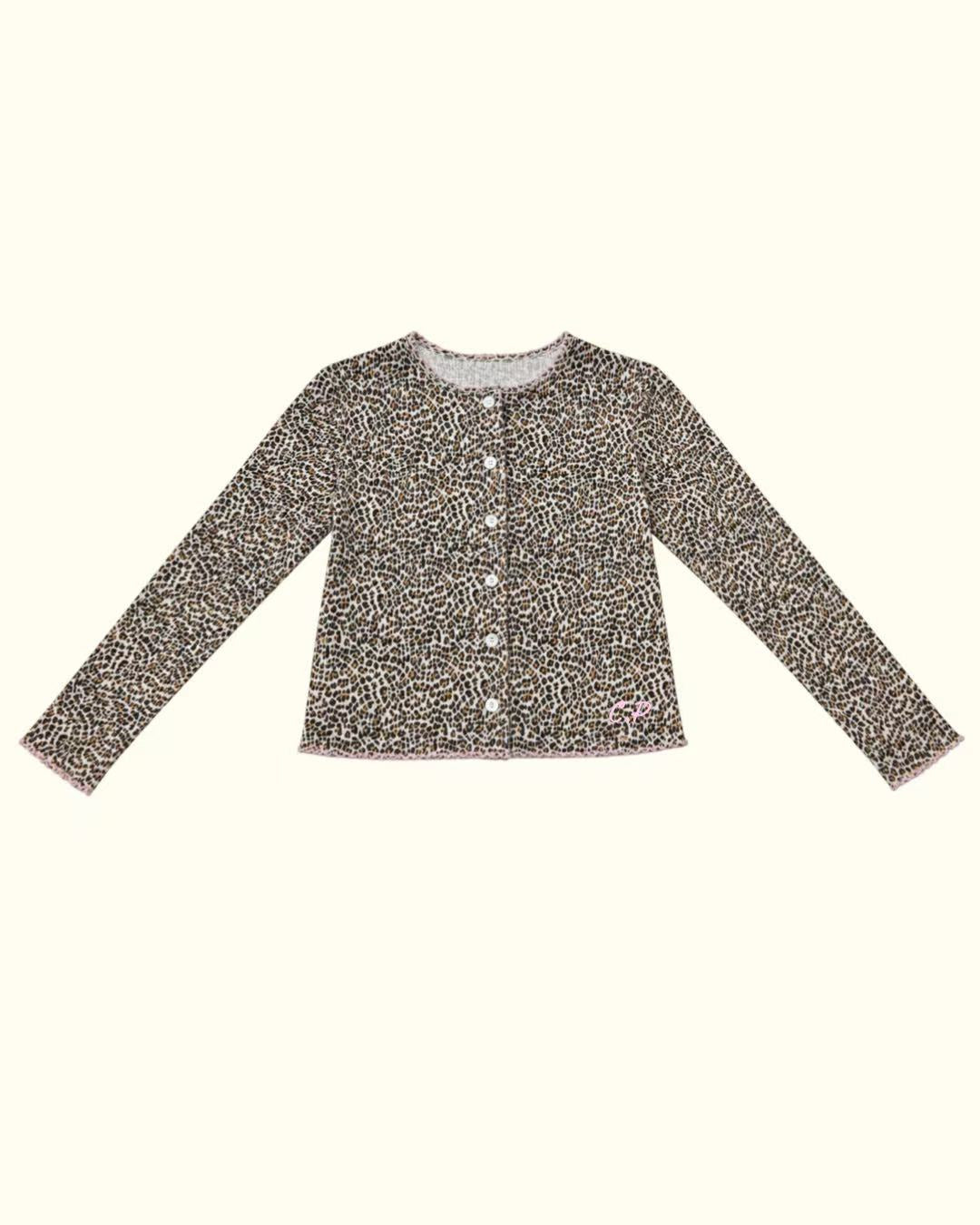 【CAMILAPOLE】LITTLE LEOPARD CARDIGAN / LADIES