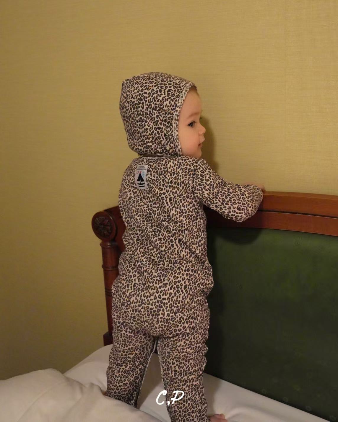 【POPUP先行/10.16 NEW】CAMILAPOLE LITTLE LEOPARD RIB COVERALL
