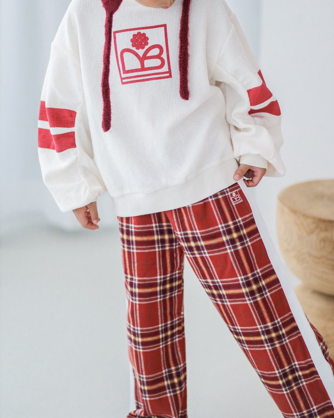 【10/22(wed)12:00 Launch】ombre check line wide pants