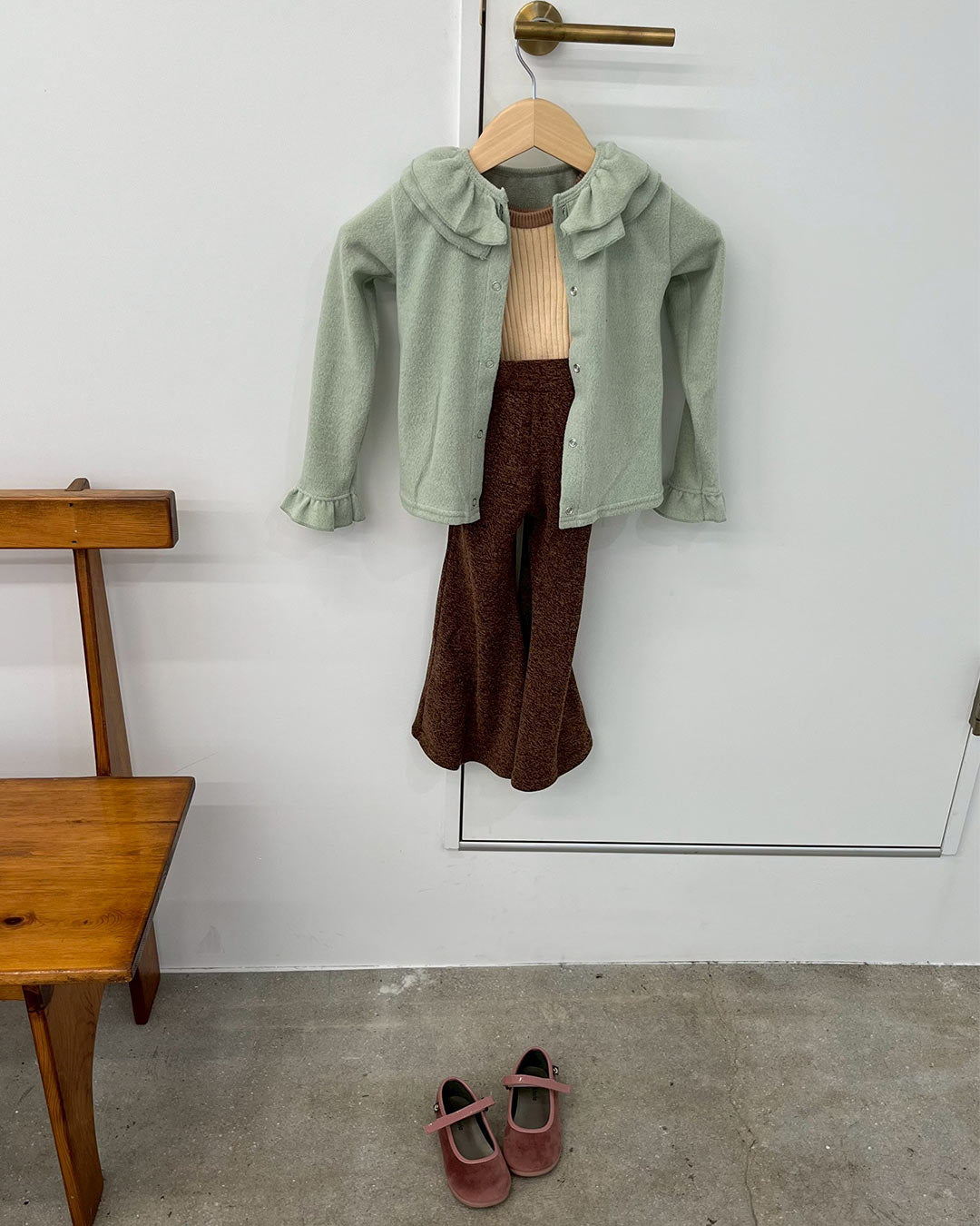 【10/22(wed)12:00 Launch】Mint Ruffle Cardigan(ミントラッフルカーディガン)