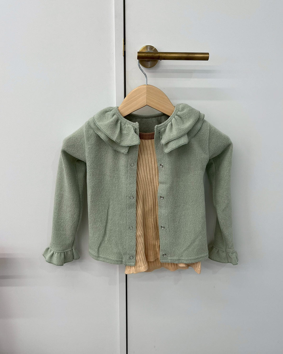 【10/22(wed)12:00 Launch】Mint Ruffle Cardigan(ミントラッフルカーディガン)