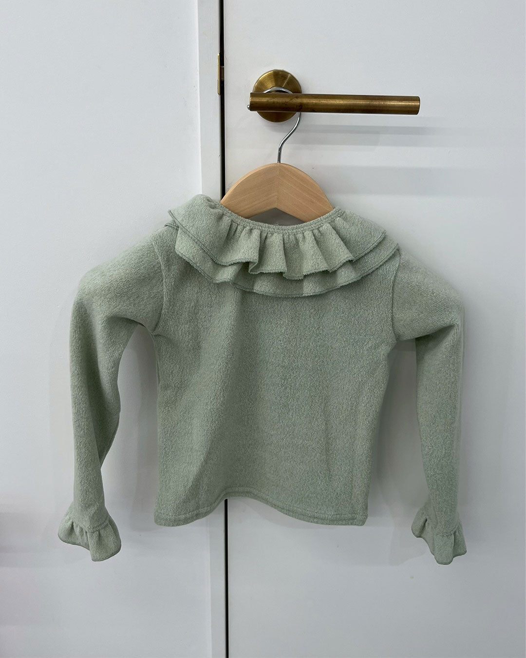 【10/22(wed)12:00 Launch】Mint Ruffle Cardigan(ミントラッフルカーディガン)