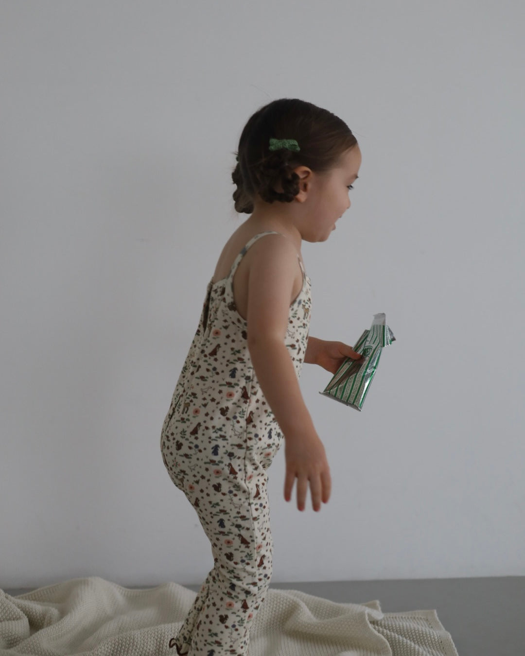 【 7.10 21:00〜Launch 】　POIMERI forest animals camisole overall