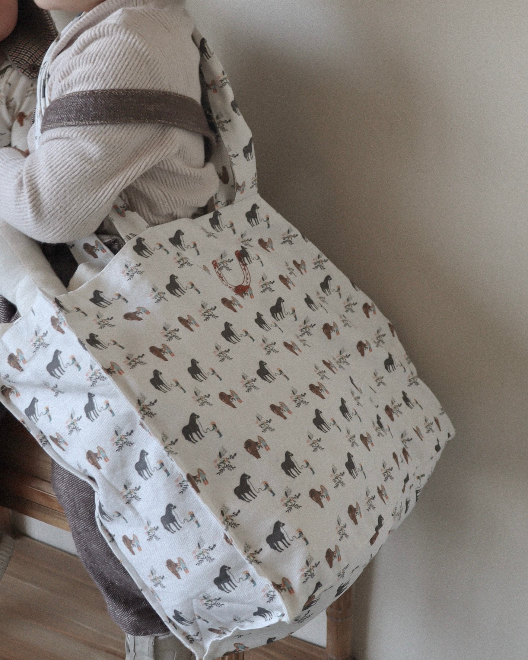 __e.s.75さんオリジナル企画   Little Horses Tote