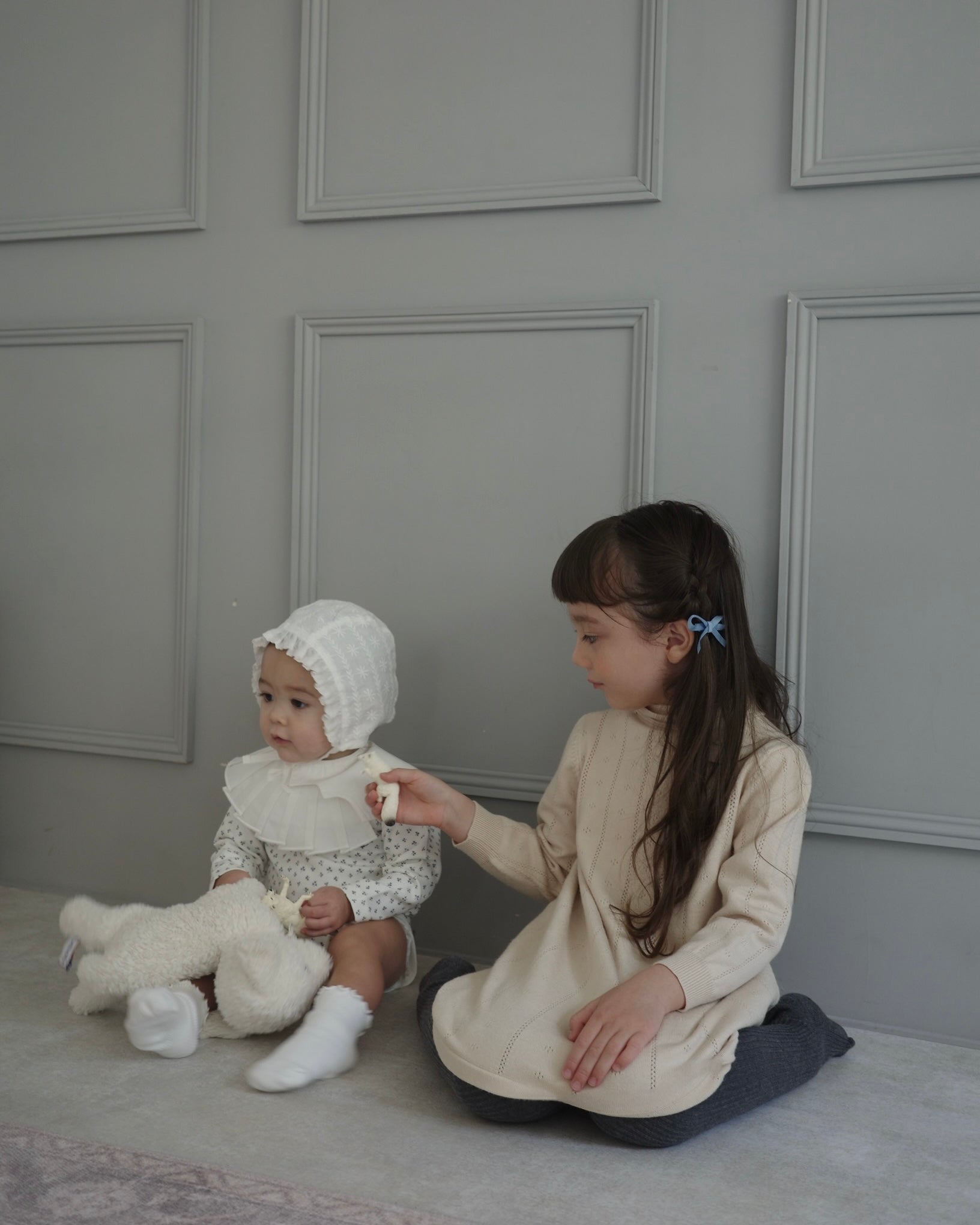 Sable clover rompers