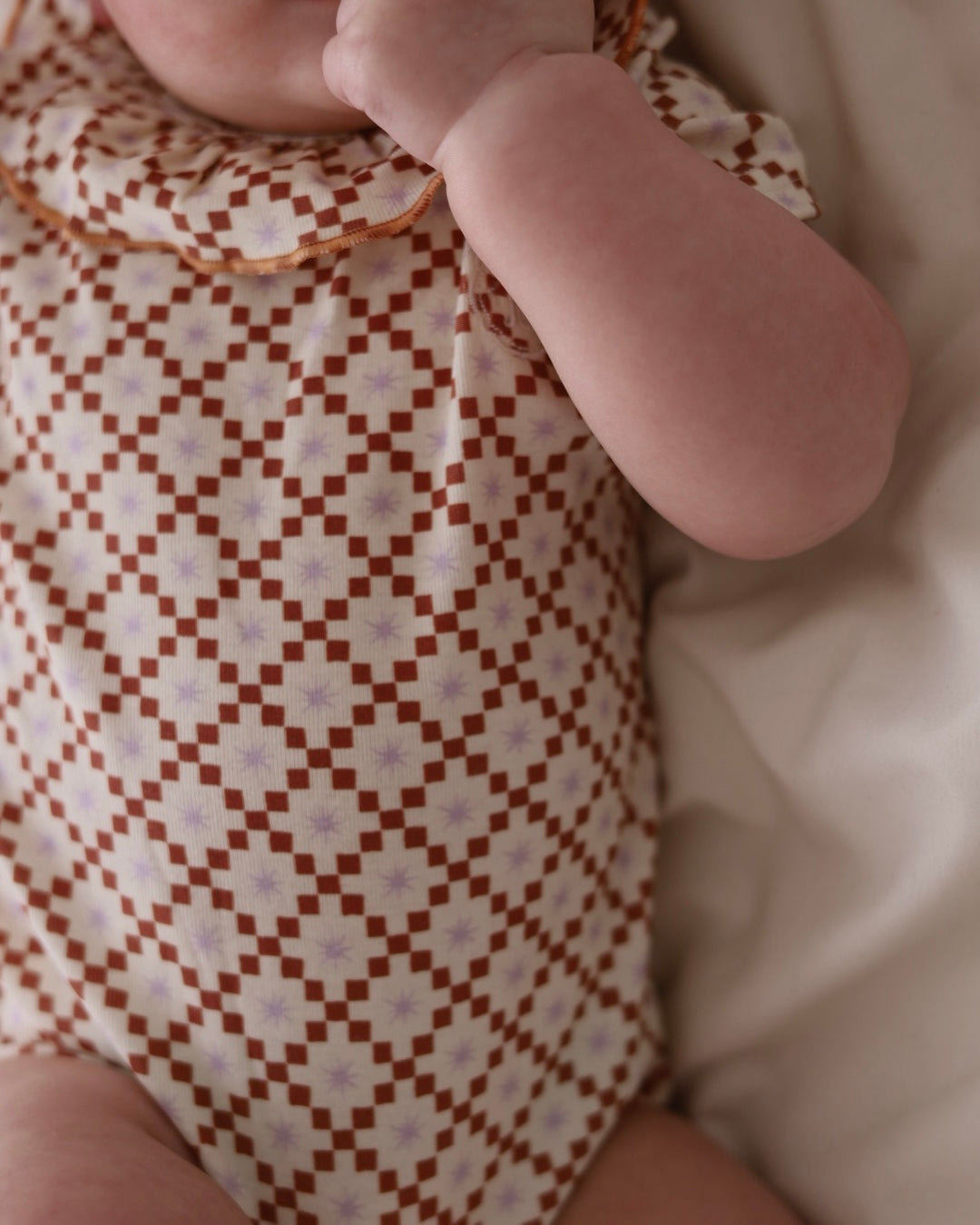 poimeri  fig camel frill rompers