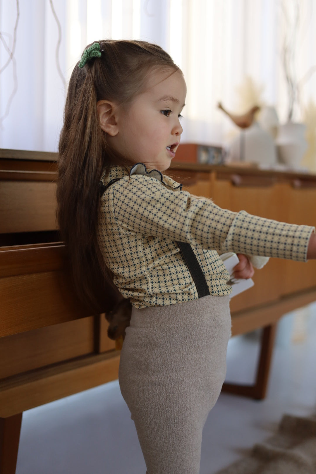 【2026 s/s 1st delivery】POIMERI beige bear leggings