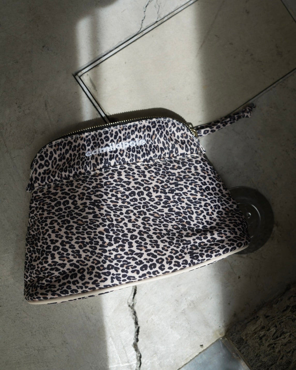camilapole  Little Leopard Pouch