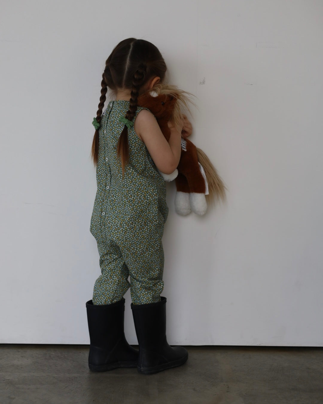 【 8.7 21:00〜LAUNCH  】POIMERI tiny floral overall