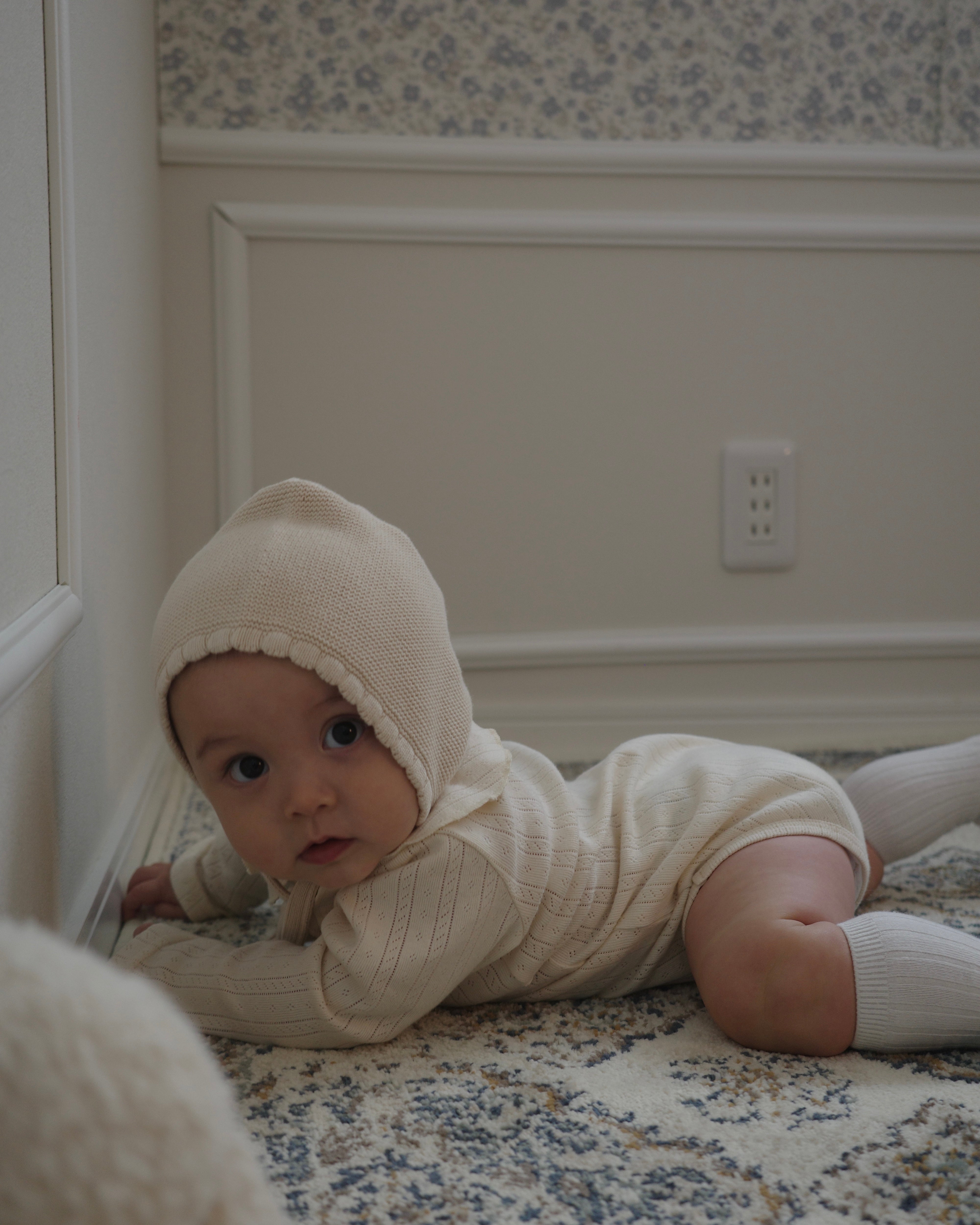 【10/22(wed)12:00　Launch】Sable rib collar romper