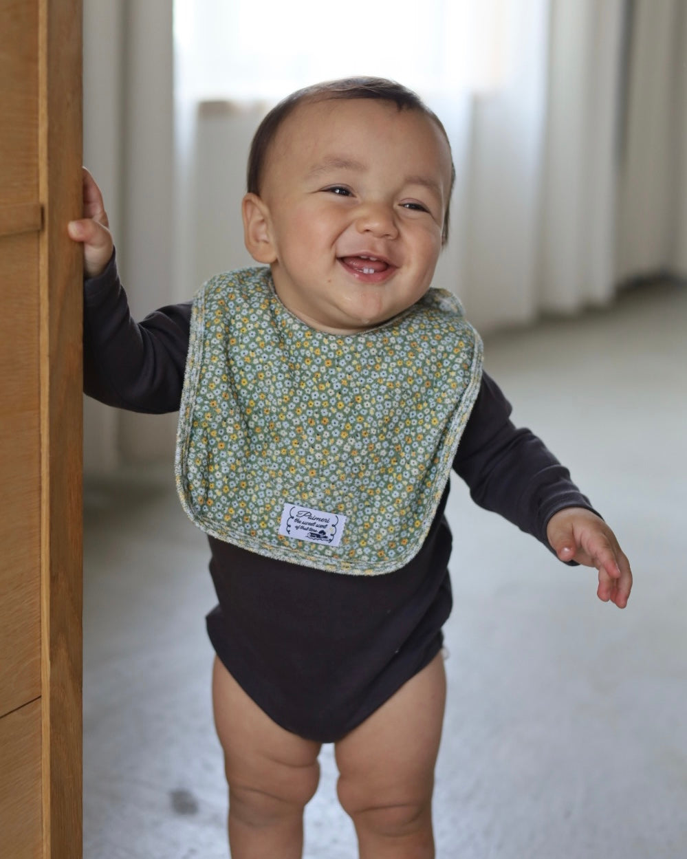 【 8.7 21:00〜LAUNCH  】POIMERI tiny floral bib