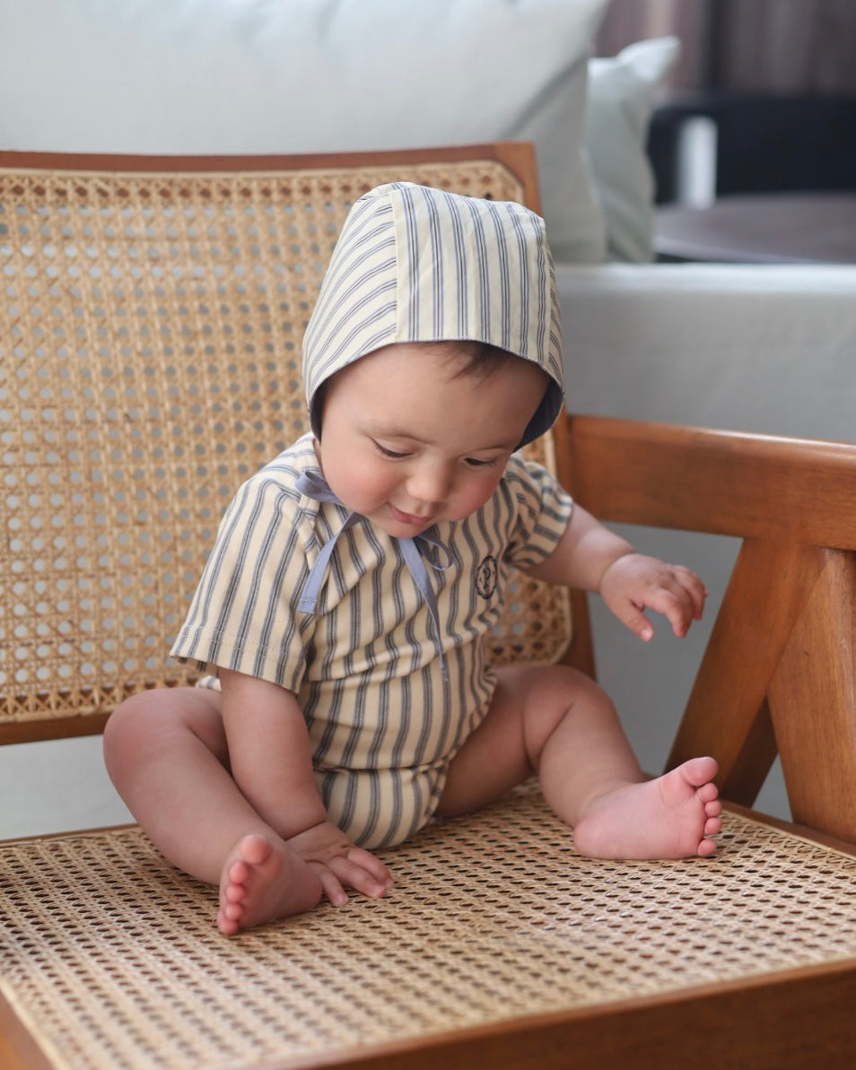 POIMERI oreo stripe rompers