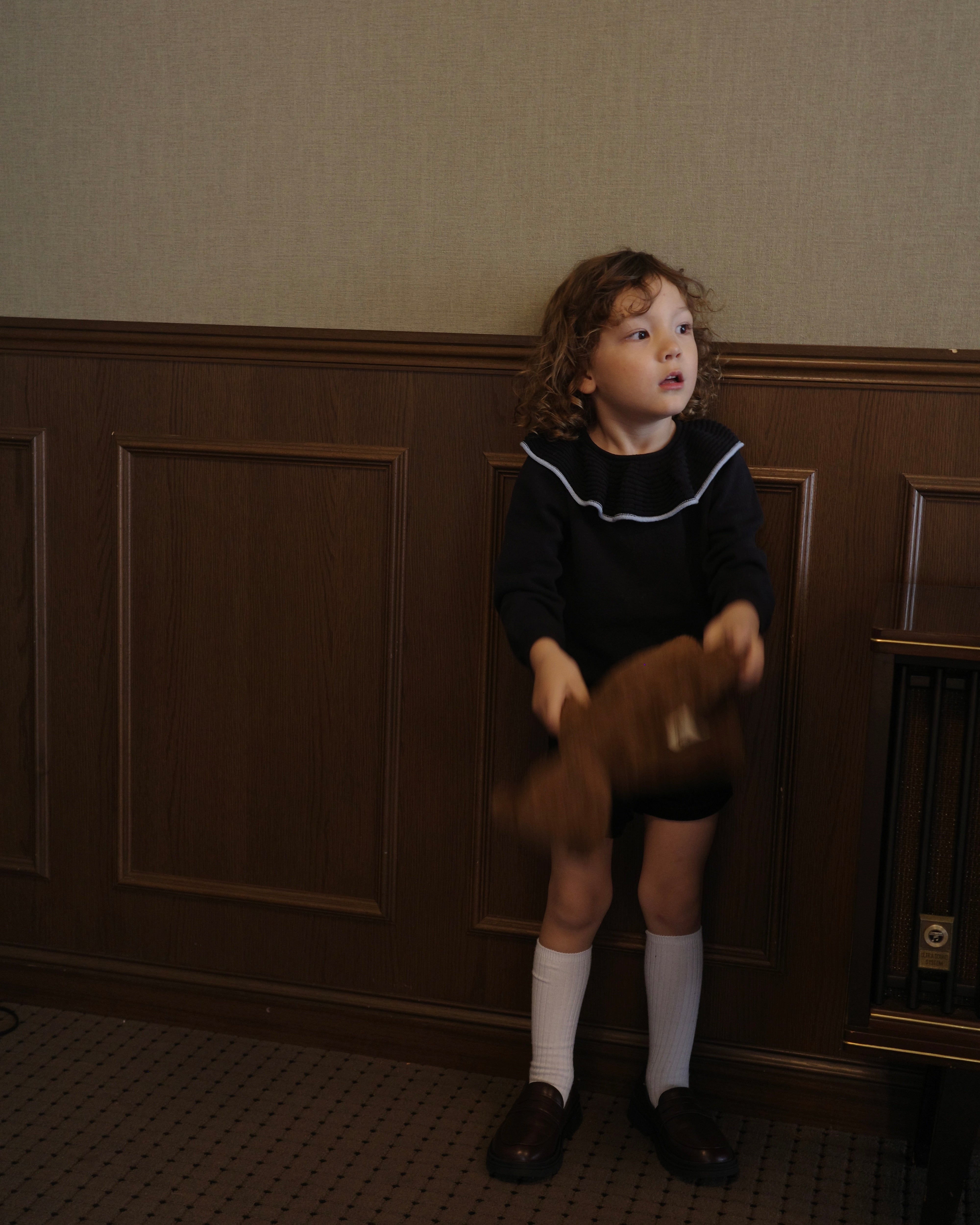 【10/22(wed)12:00　Launch】Sable contrast collar knit