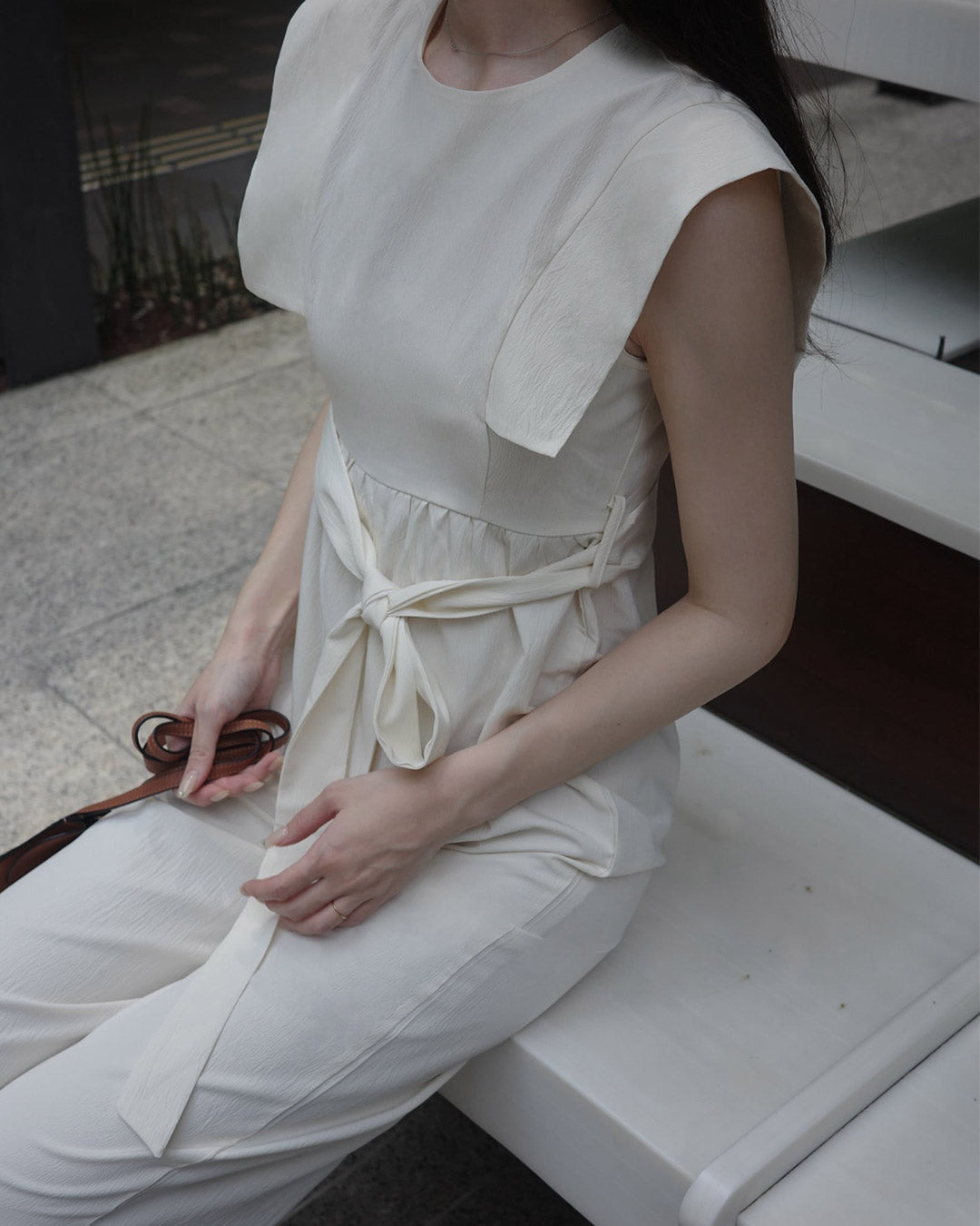 HELEN geogette jumpsuit