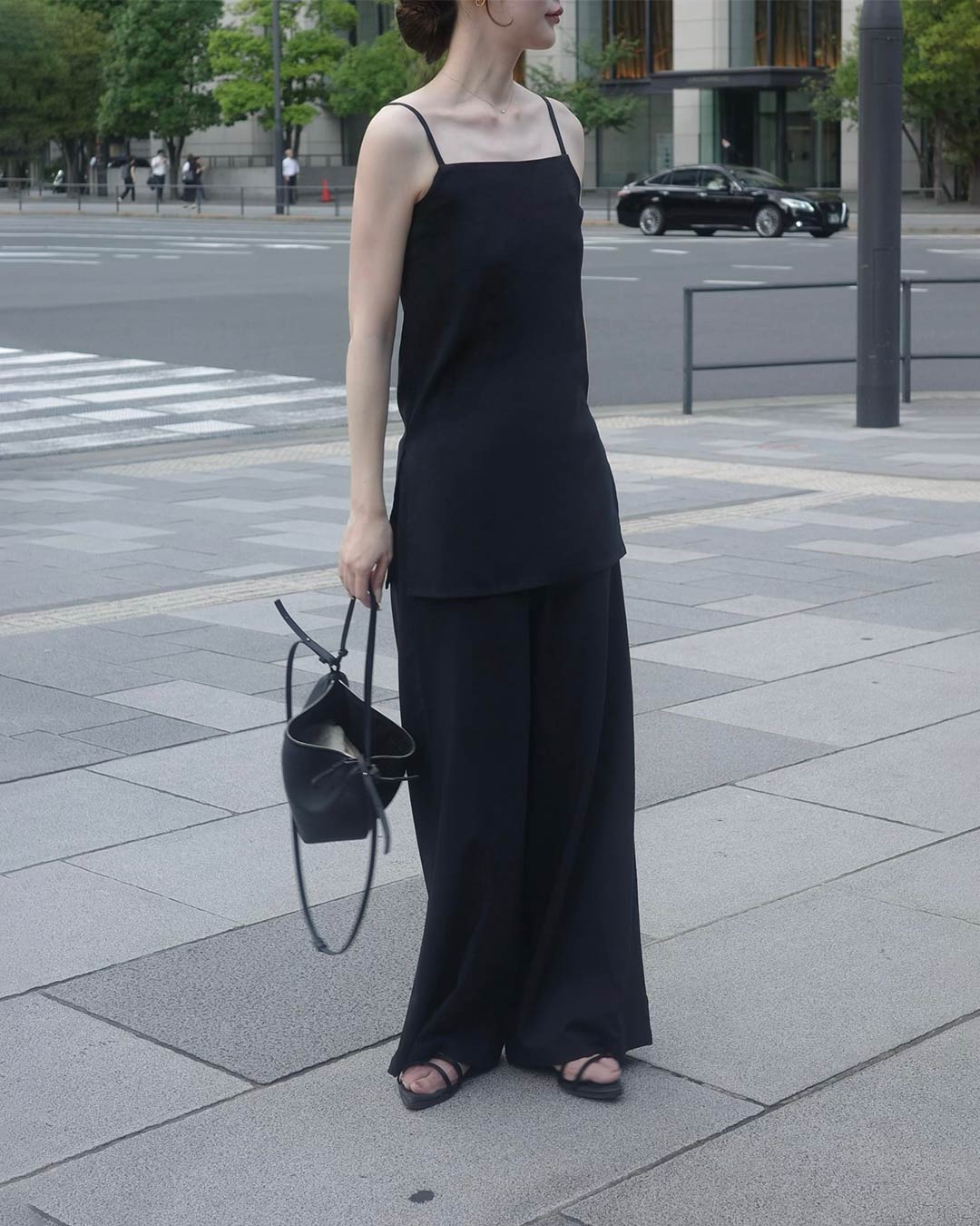 HELEN smooth camisole set up