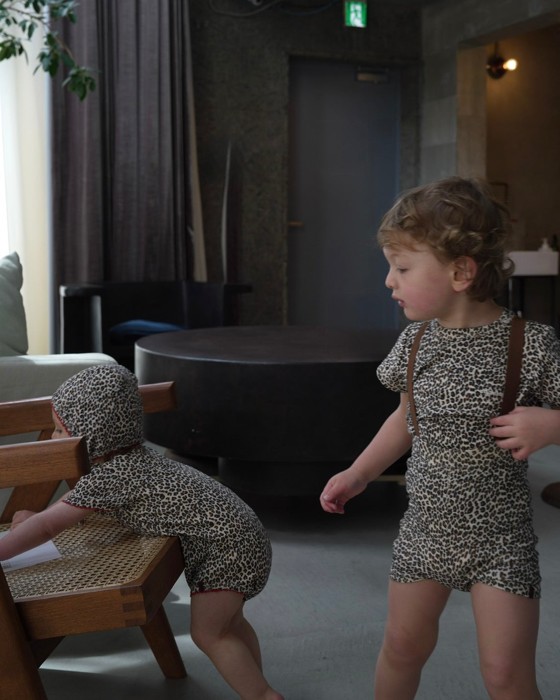 camilapole  Little Leopard Short Top