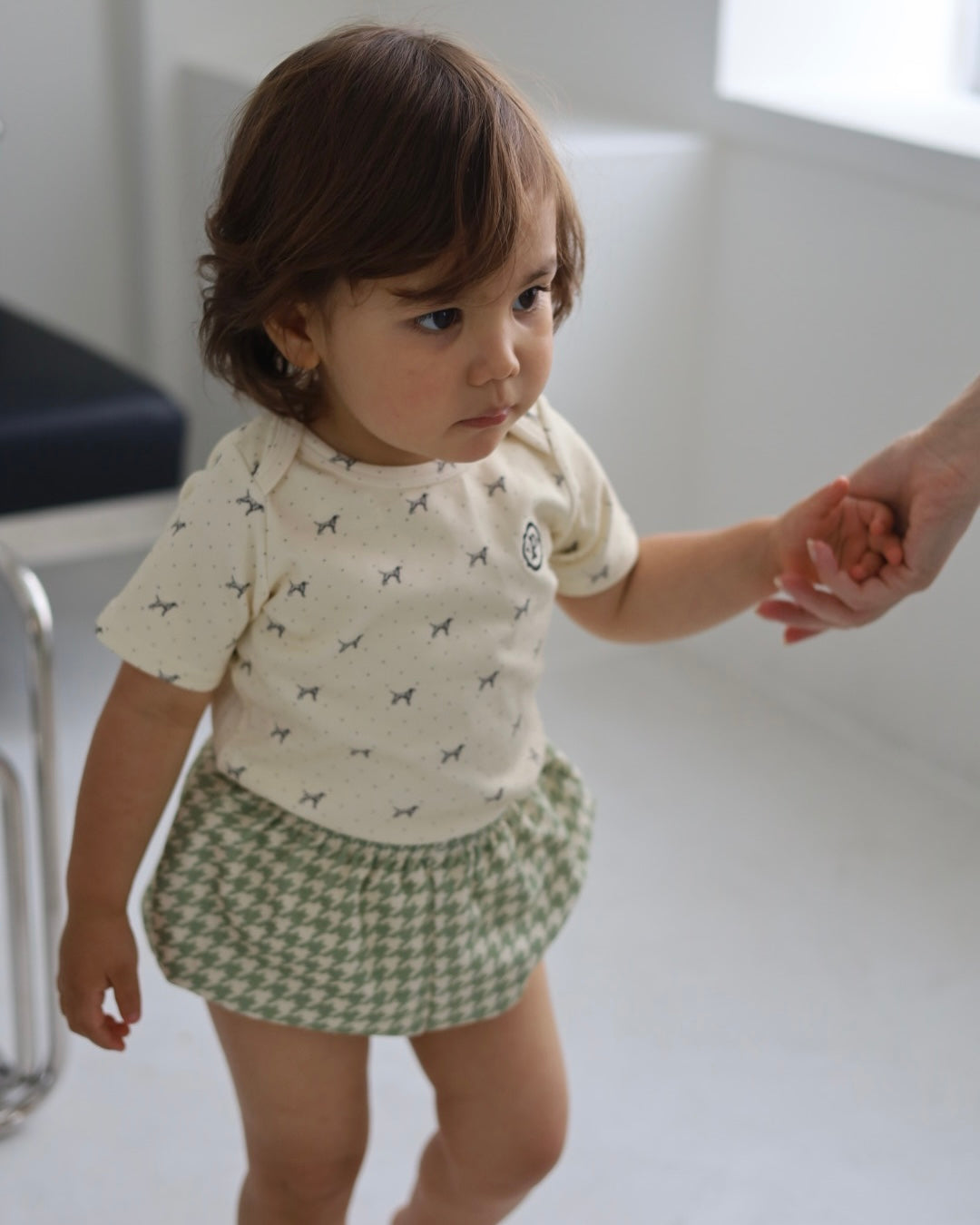 【 6.12 21:00～ Launch 】POIMERI　green houndstooth bloomers