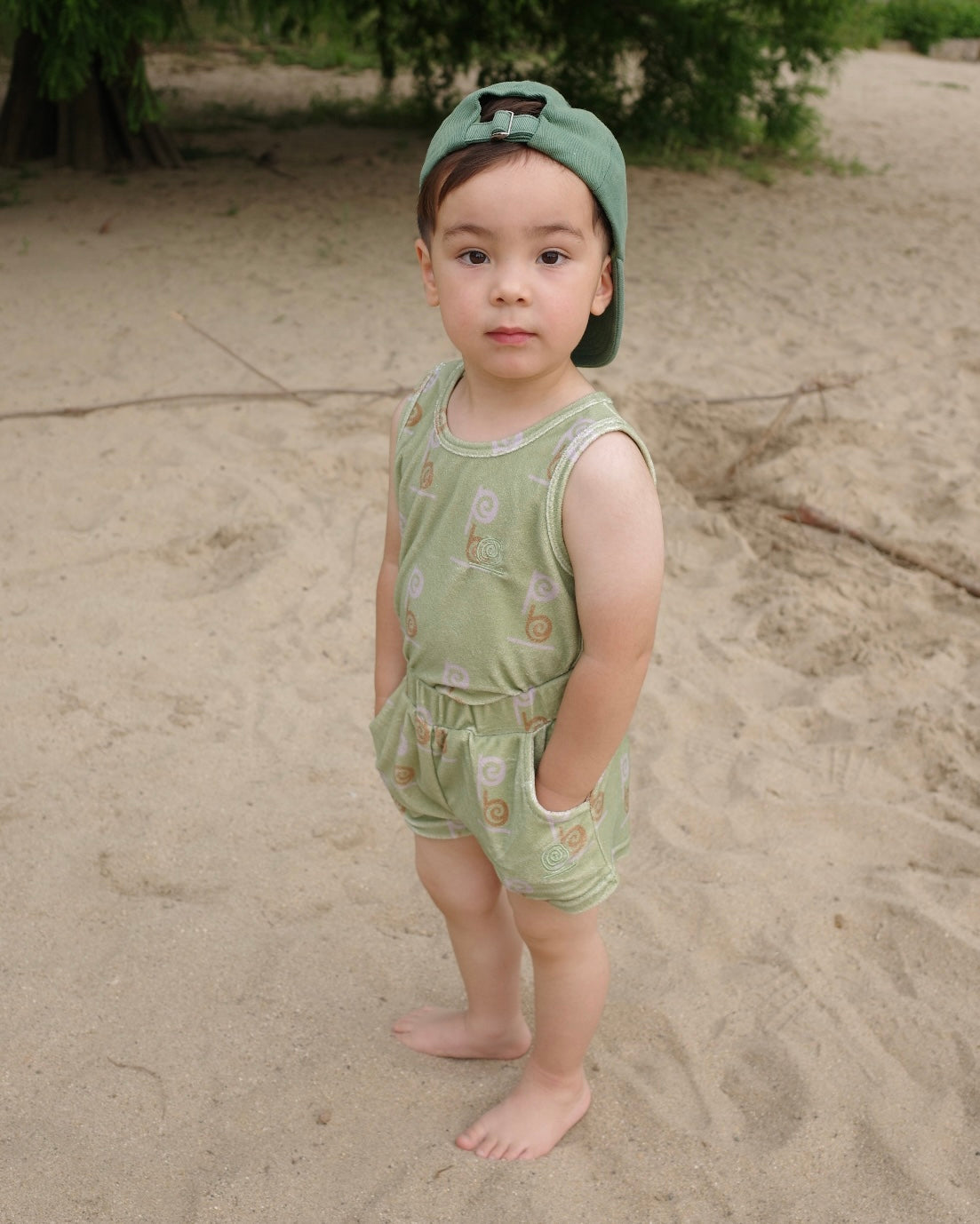 【 6.24 21:00～ Launch 】 paper balm PB pile tank pants