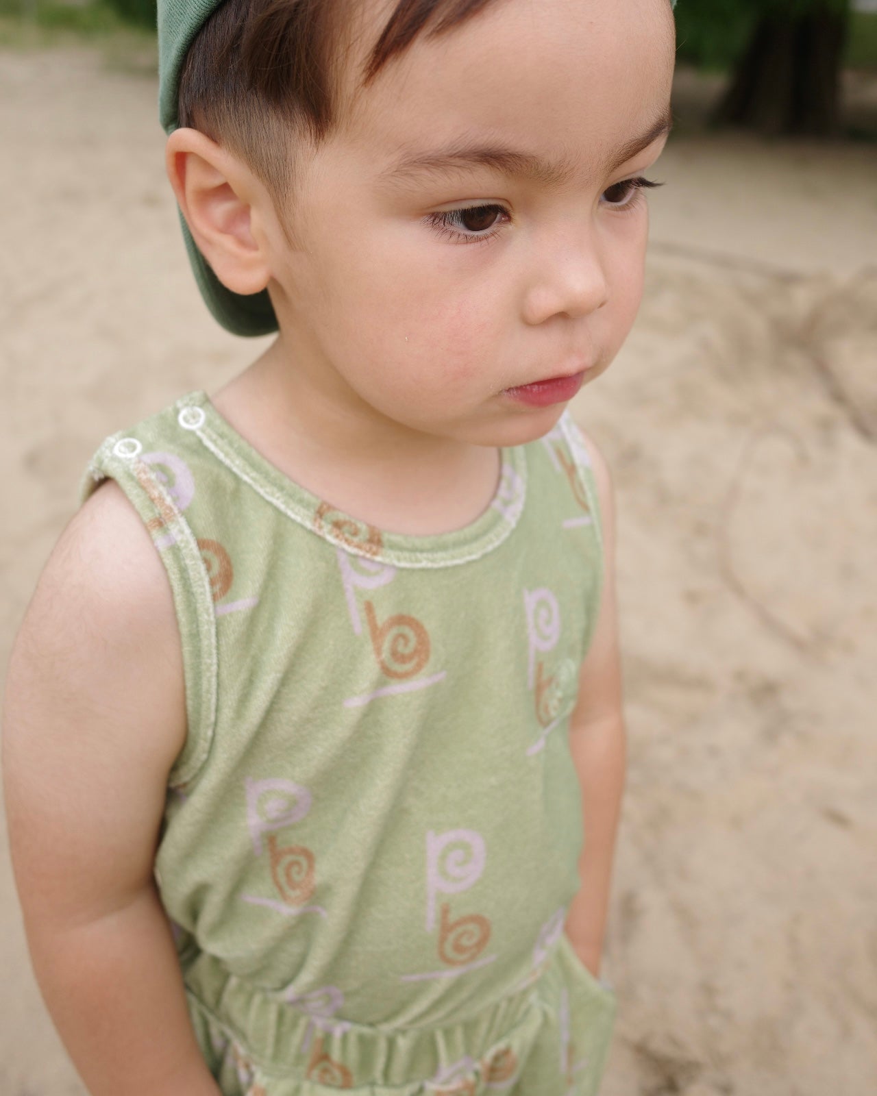 【 6.24 21:00～ Launch 】 paper balm  PB pile tank top