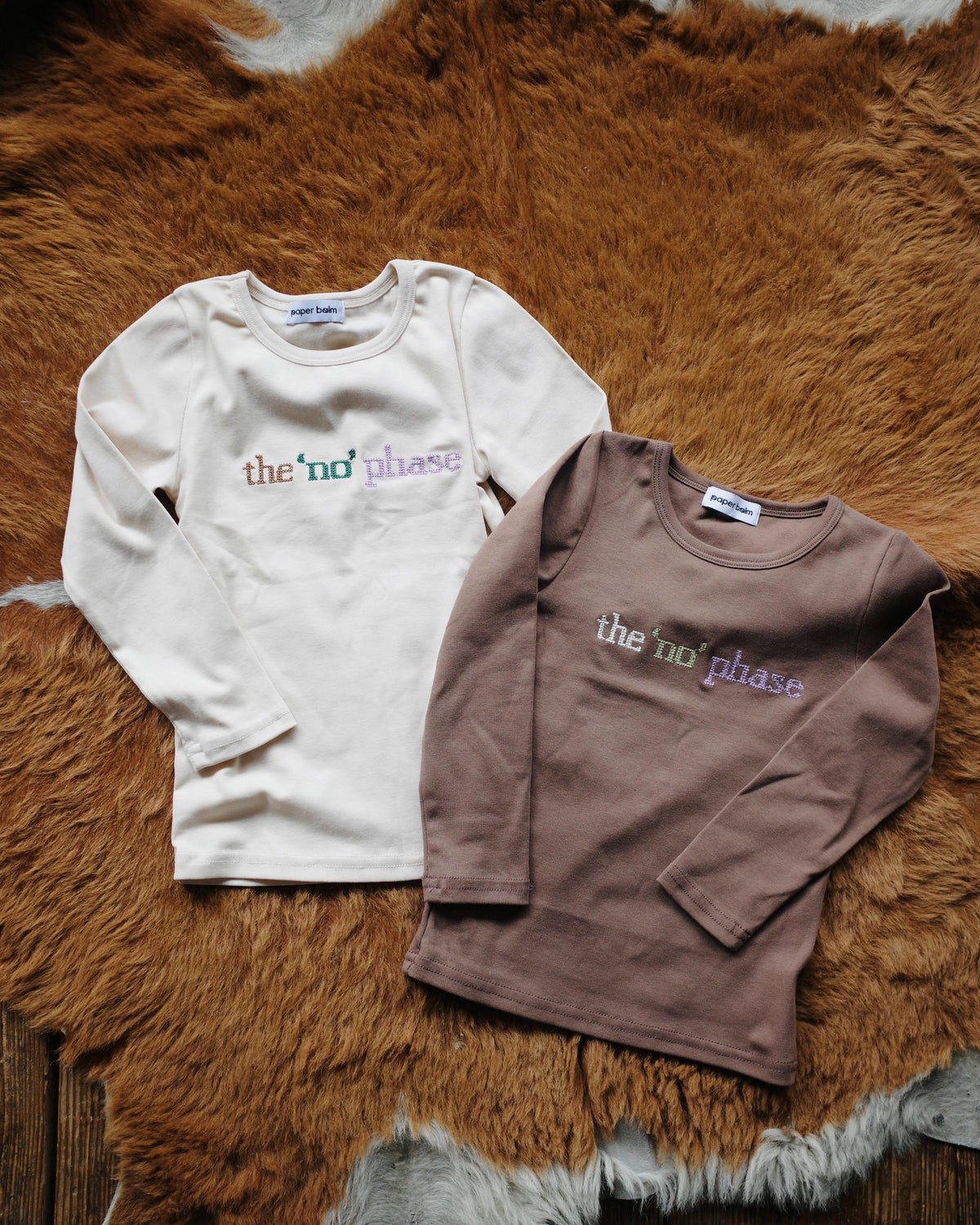 【POPUP先行/10.16 NEW】paper balm  IYA IYA TOPS/Ivory