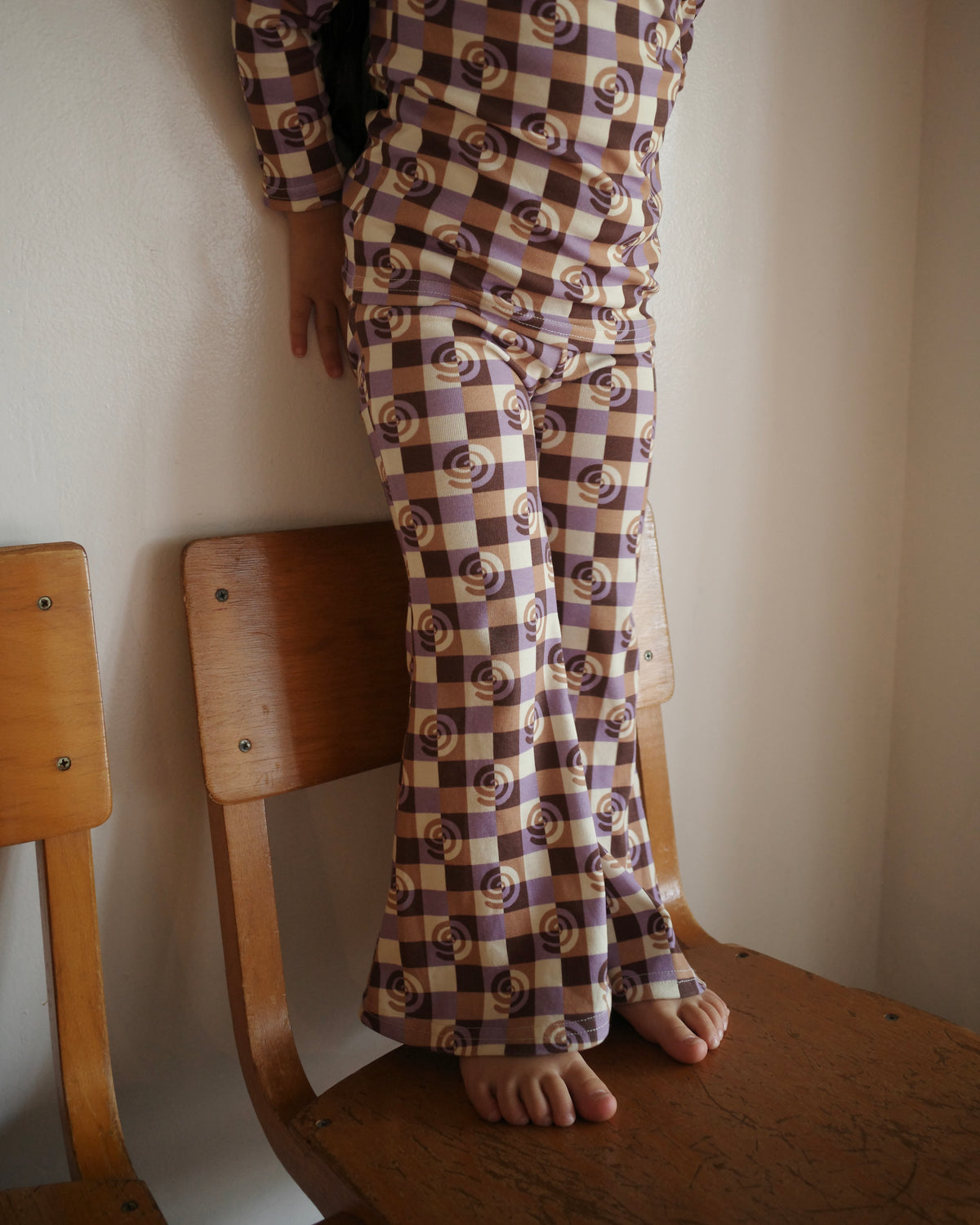 【POPUP先行/10.16 NEW】paper balm SWIRL CHECK TOPS