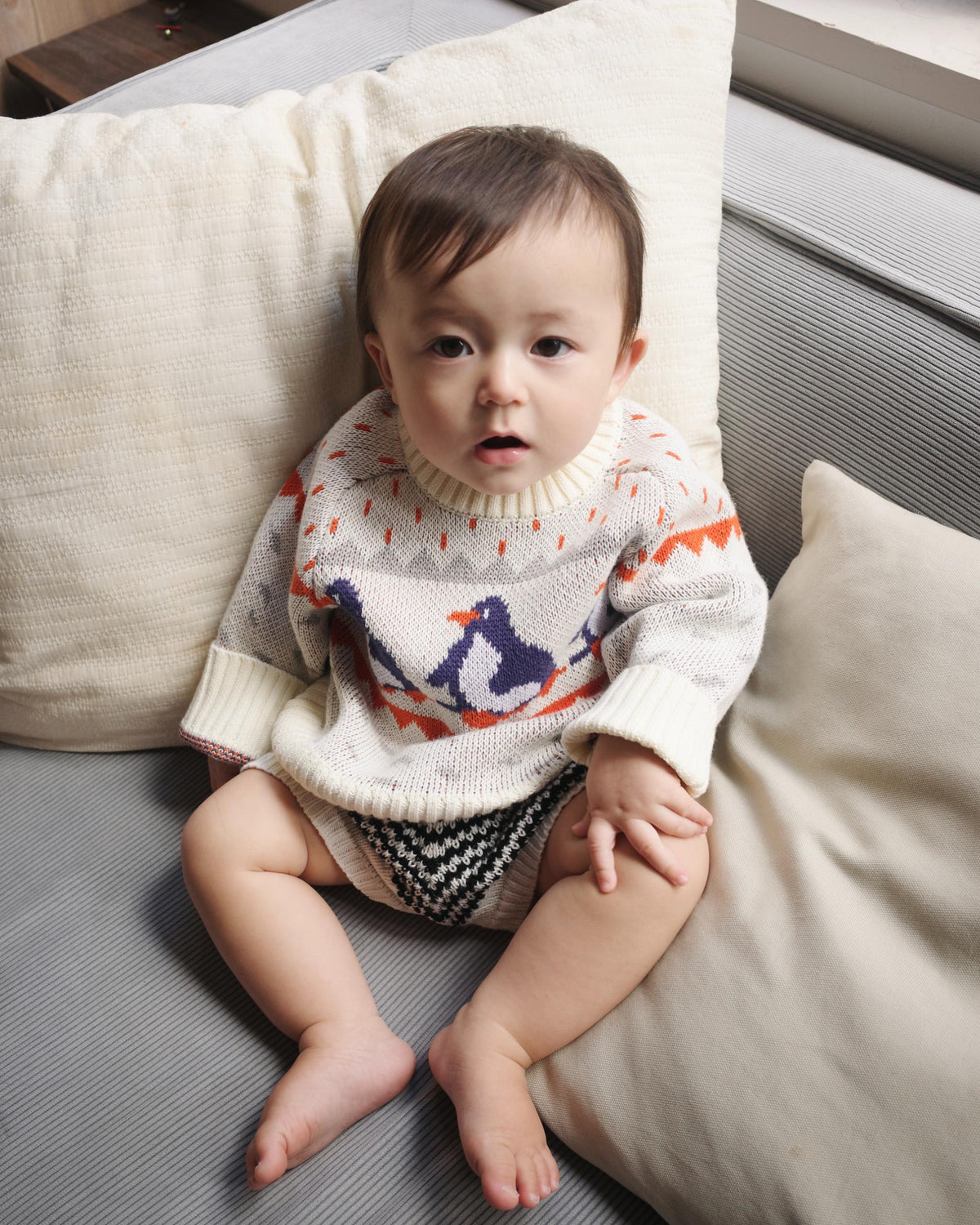 【POPUP先行/10.16 NEW】paper balm PENGUIN KNIT