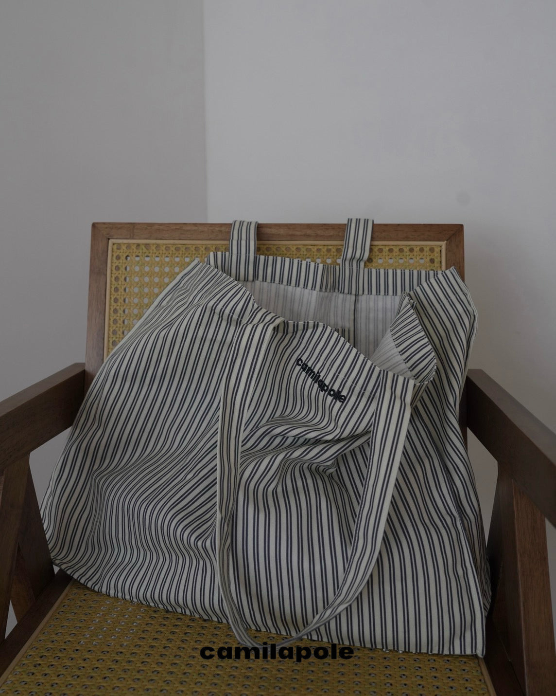 camilapole  Ink Stripe Tote