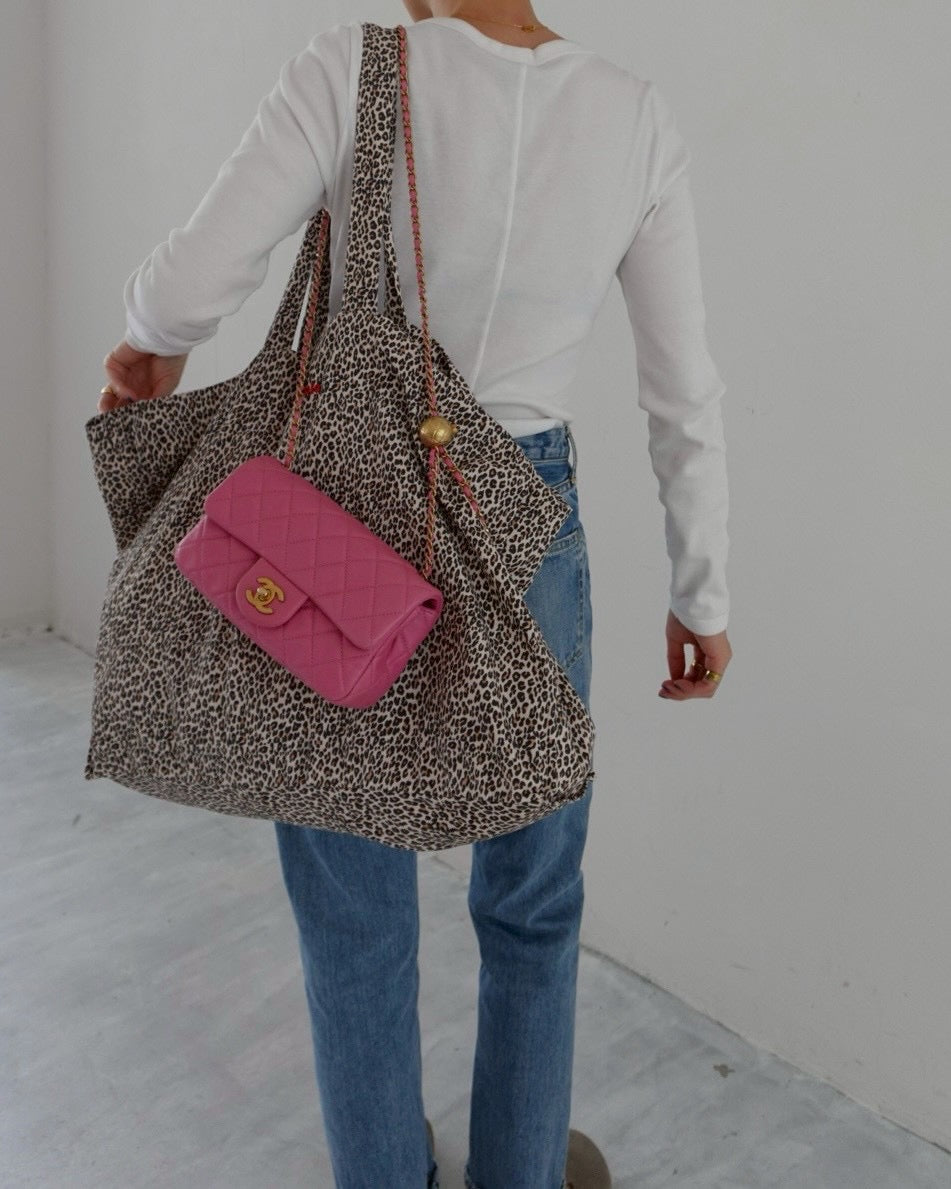 camilapole カミラポール トートバッグ RESTOCK】camilapole Little Leopard Tote