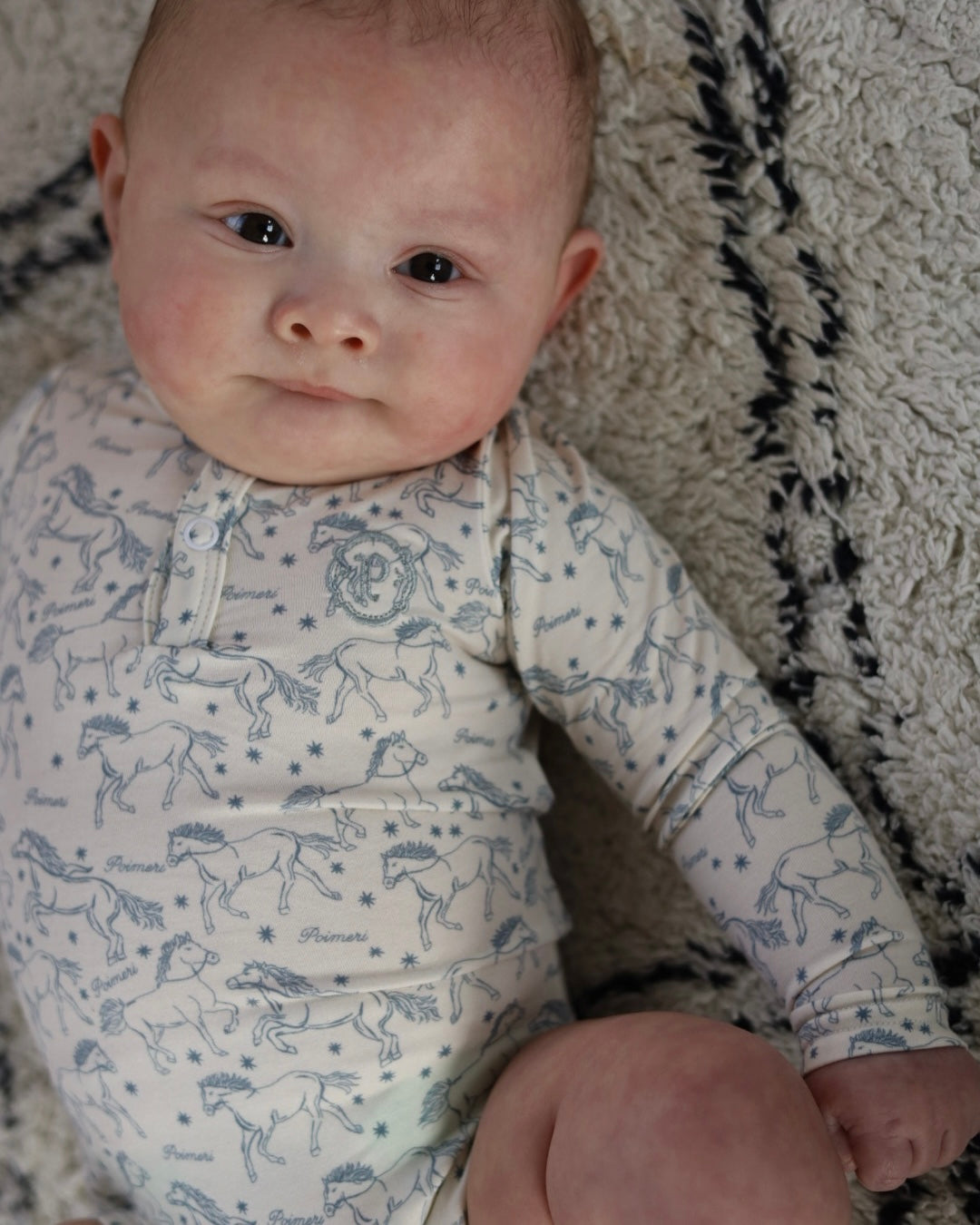 POIMERI pony robin rompers
