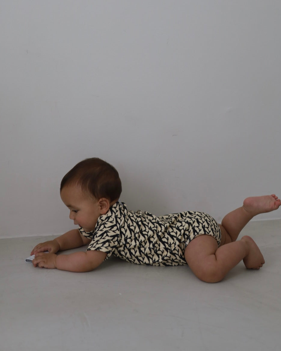 【 6.12 21:00～ Launch 】POIMERI　penguin houndstooth rompers