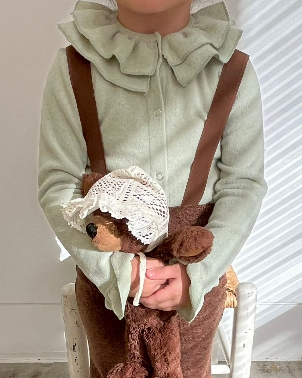 【10/22(wed)12:00　Launch】Mint Ruffle Cardigan（ミントラッフルカーディガン）