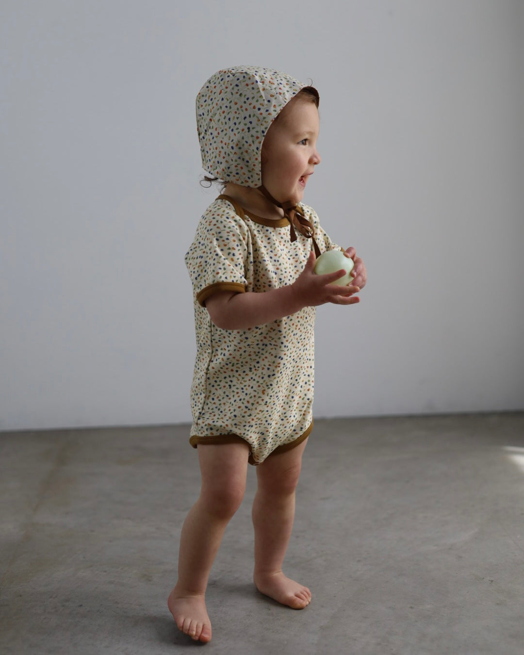 POIMERI  nuts garden rompers