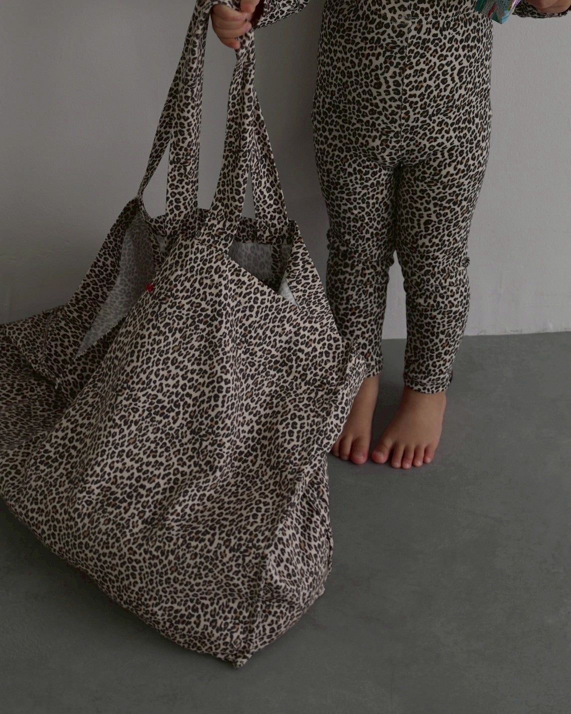 camilapole Little Leopard Tote L Size