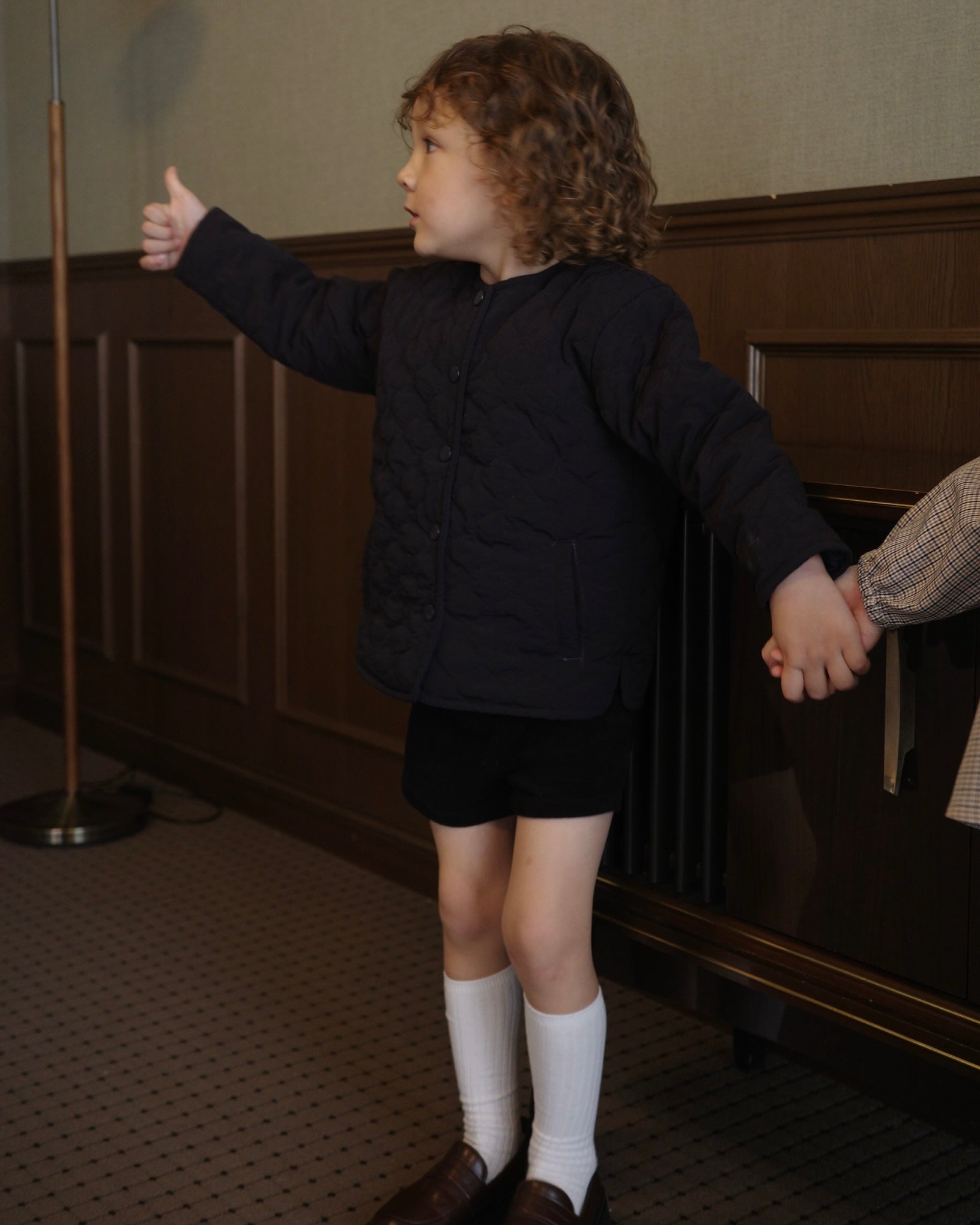 【10/22(wed)12:00　Launch】Sable Noir Quilt Jacket