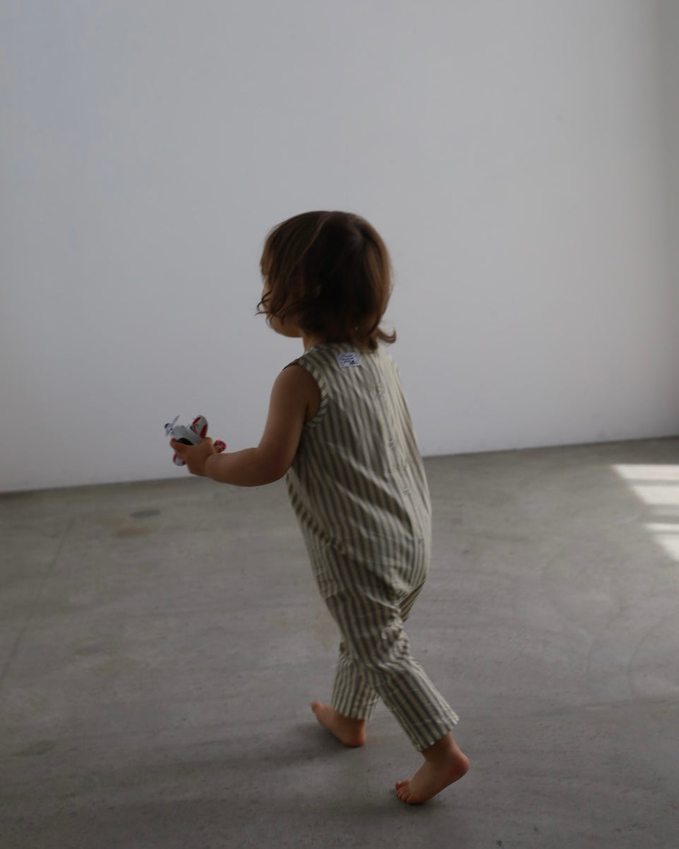POIMERI  oreo stripe overall
