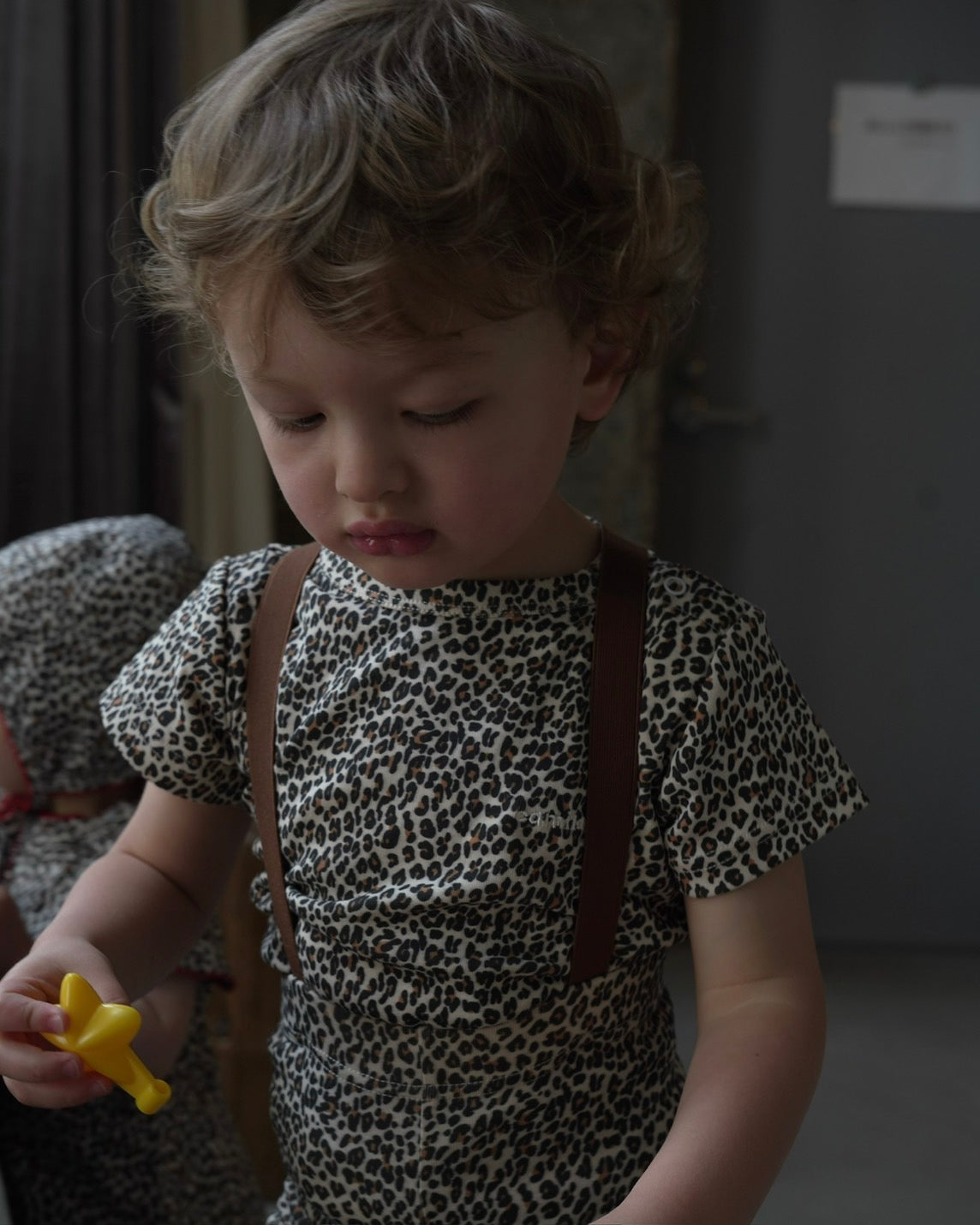 camilapole  Little Leopard Short Top