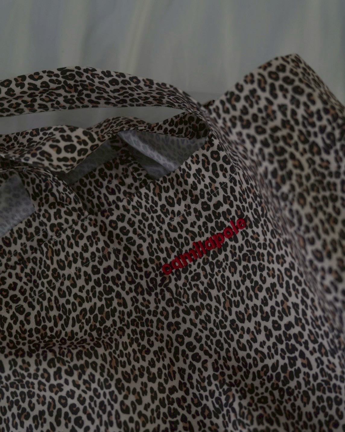 camilapole Little Leopard Tote L Size