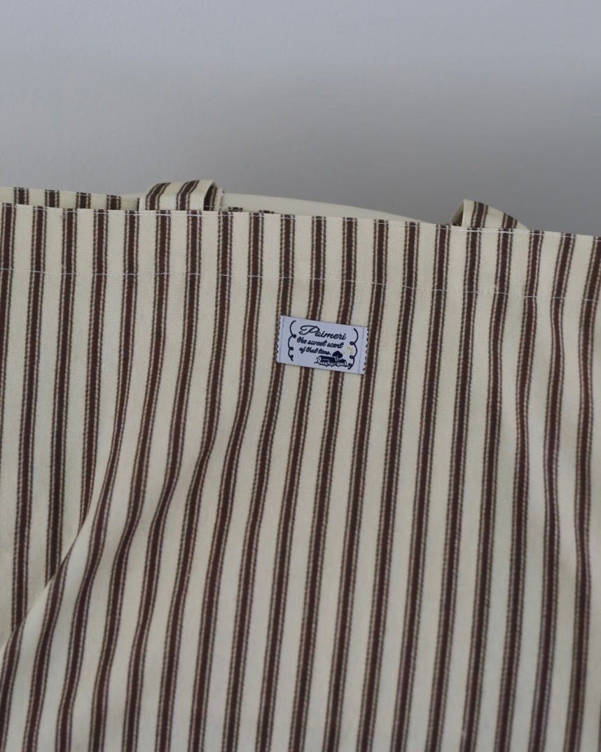 【 6.12 21:00～ Launch 】POIMERI　biscuit stripe tote