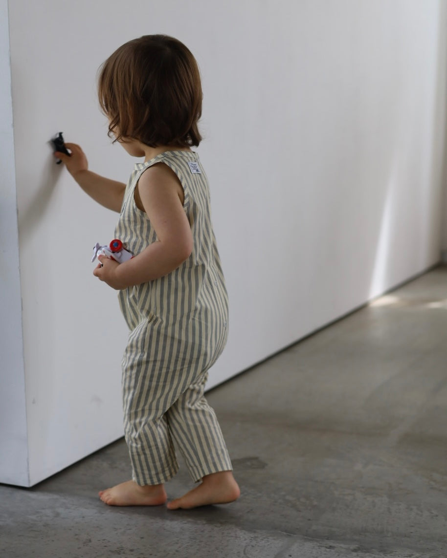 POIMERI  oreo stripe overall