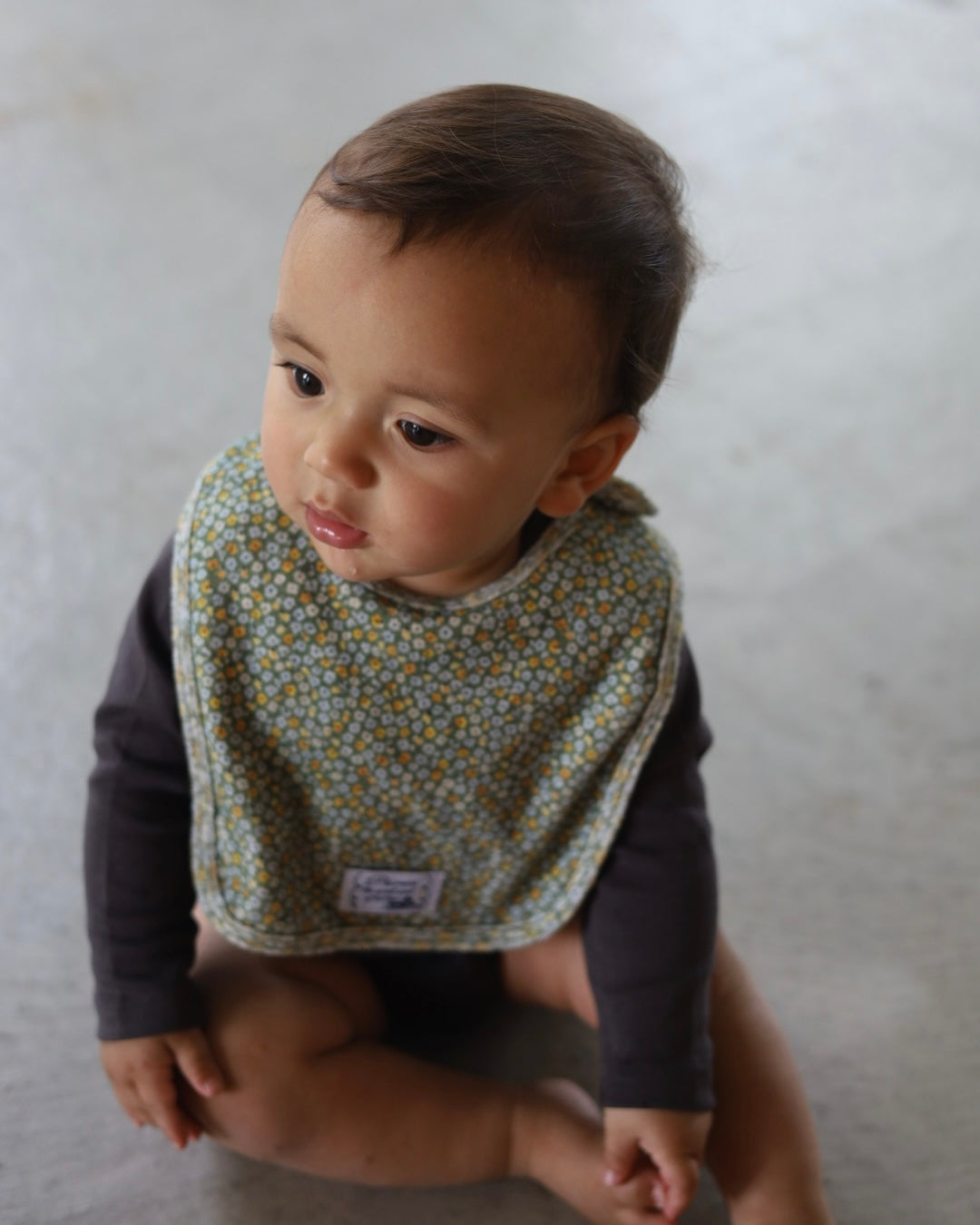 【 8.7 21:00〜LAUNCH  】POIMERI tiny floral bib