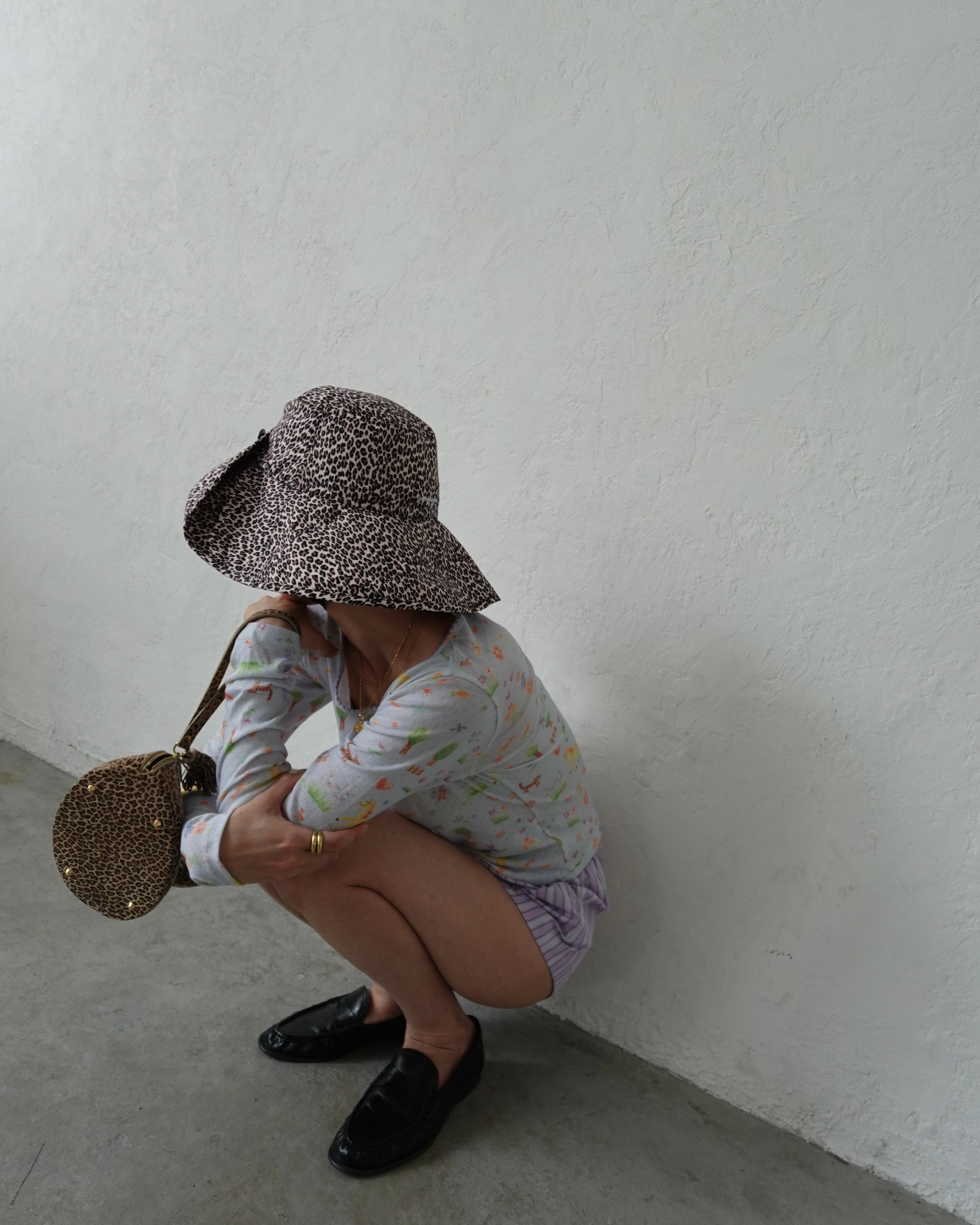 camilapole  Little Leopard Sun Hat
