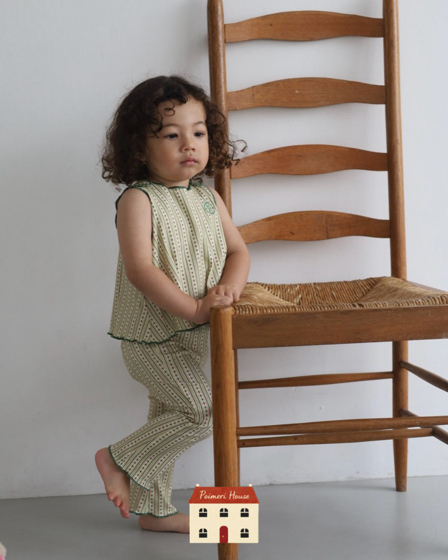 【 7.10 21:00〜Launch 】POIMERI twinkle stripe pants